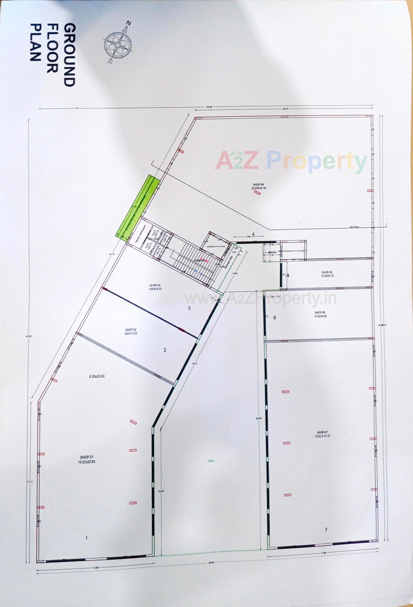  of real estate project Orbit Plaza located at Zanzarda, Junagadh, Gujarat