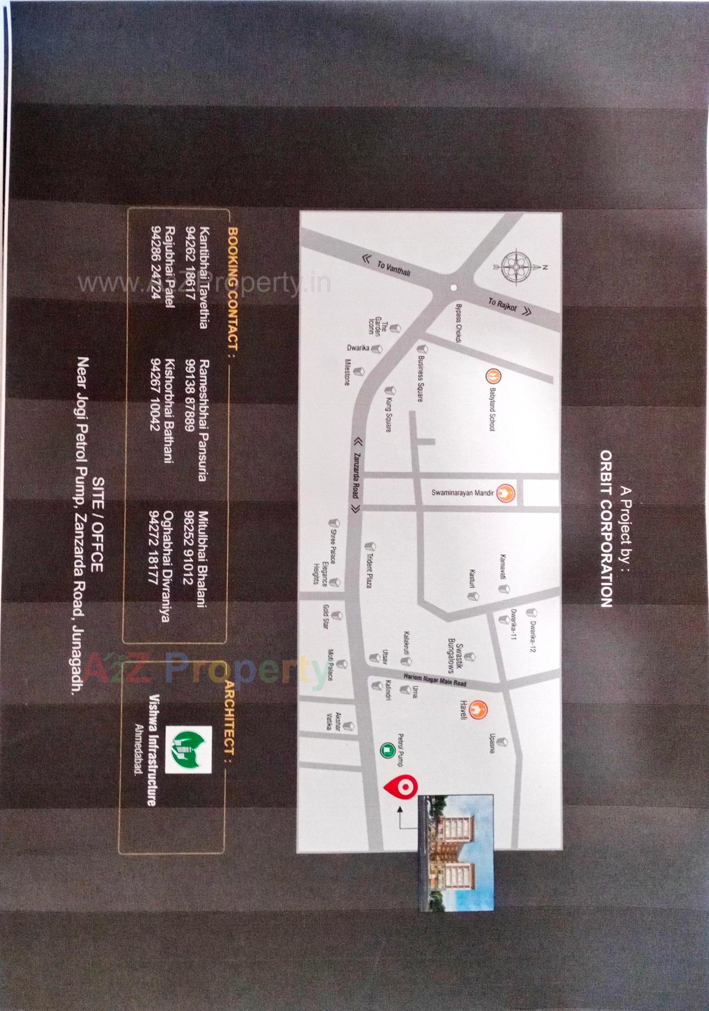  of real estate project Orbit Plaza located at Zanzarda, Junagadh, Gujarat