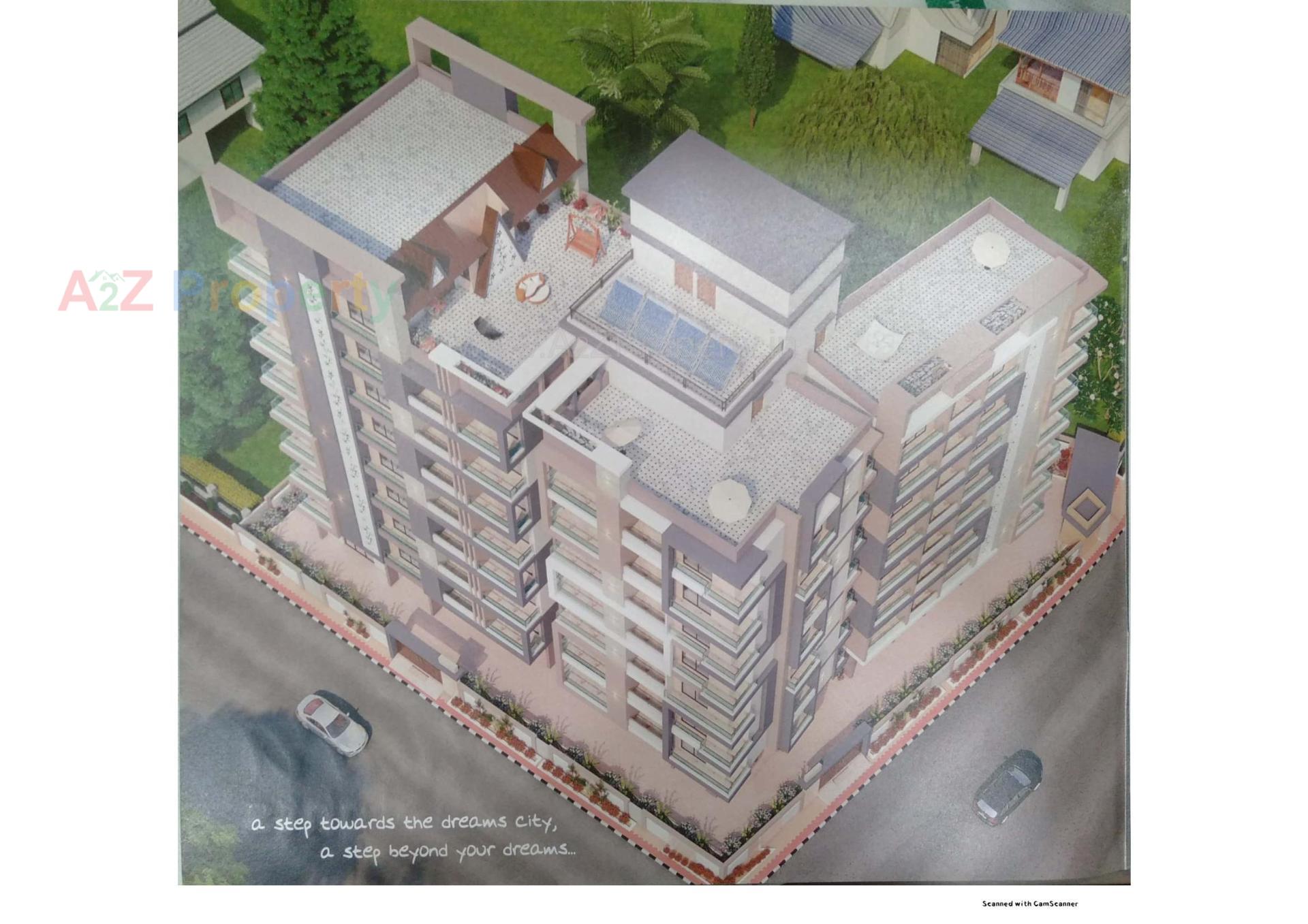 Layout of real estate project Rudra Heights located at Talpad, Junagadh, Gujarat