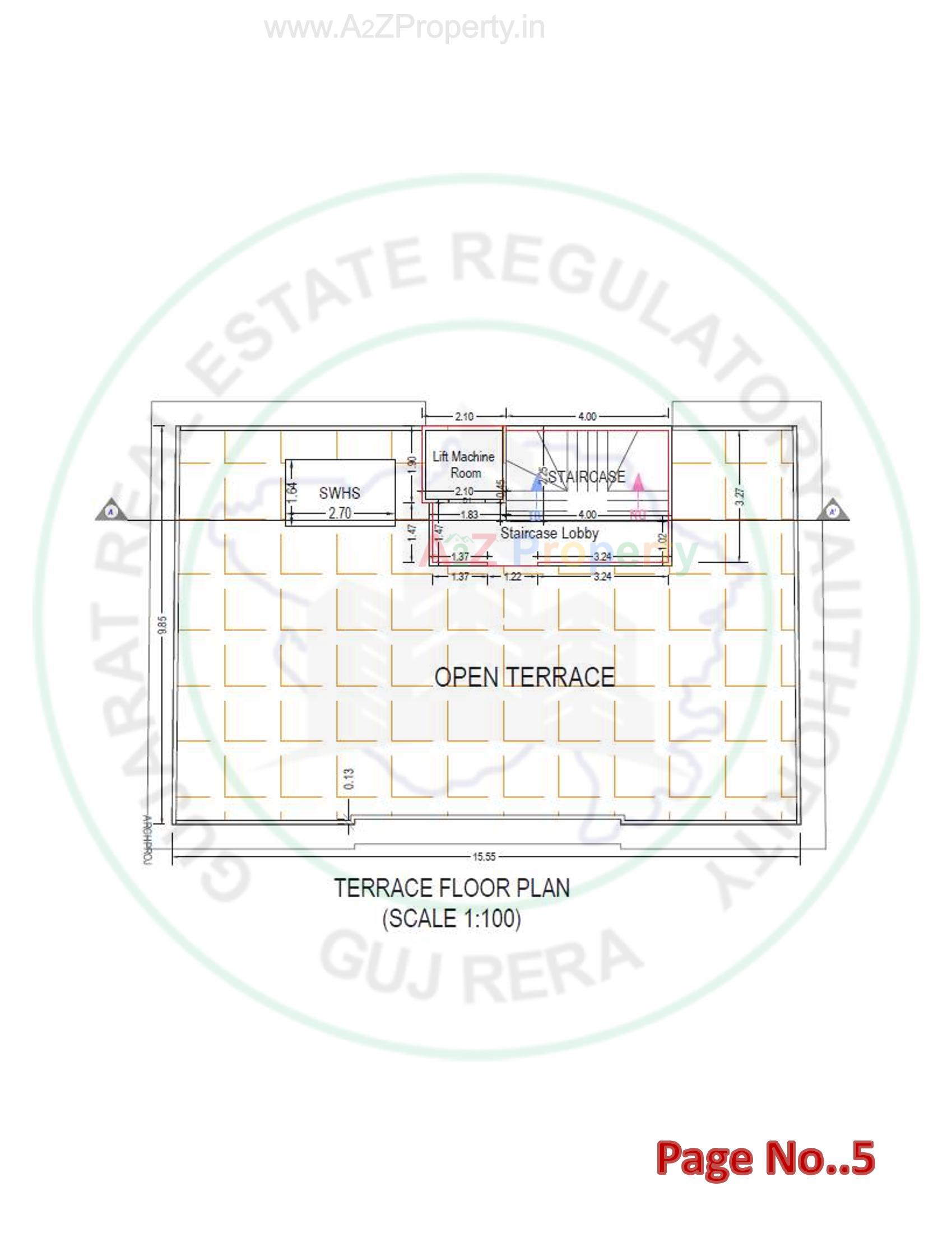 Layout of real estate project Rudradhan Palace located at Junagadh, Junagadh, Gujarat