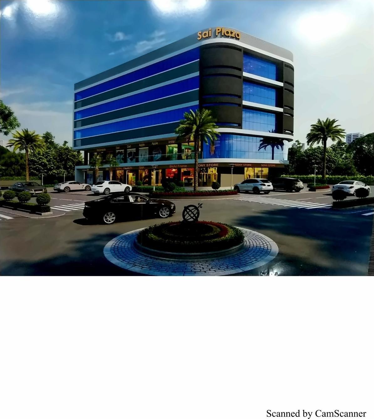 3D Elevation of real estate project Sai Plaza located at Khamdroal, Junagadh, Gujarat
