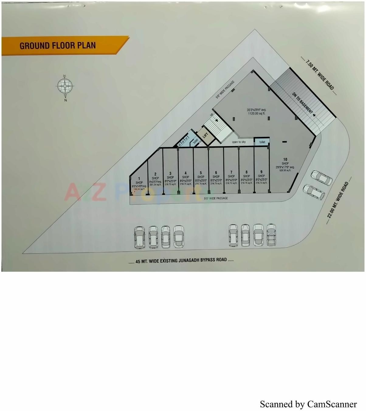  of real estate project Sai Plaza located at Khamdroal, Junagadh, Gujarat