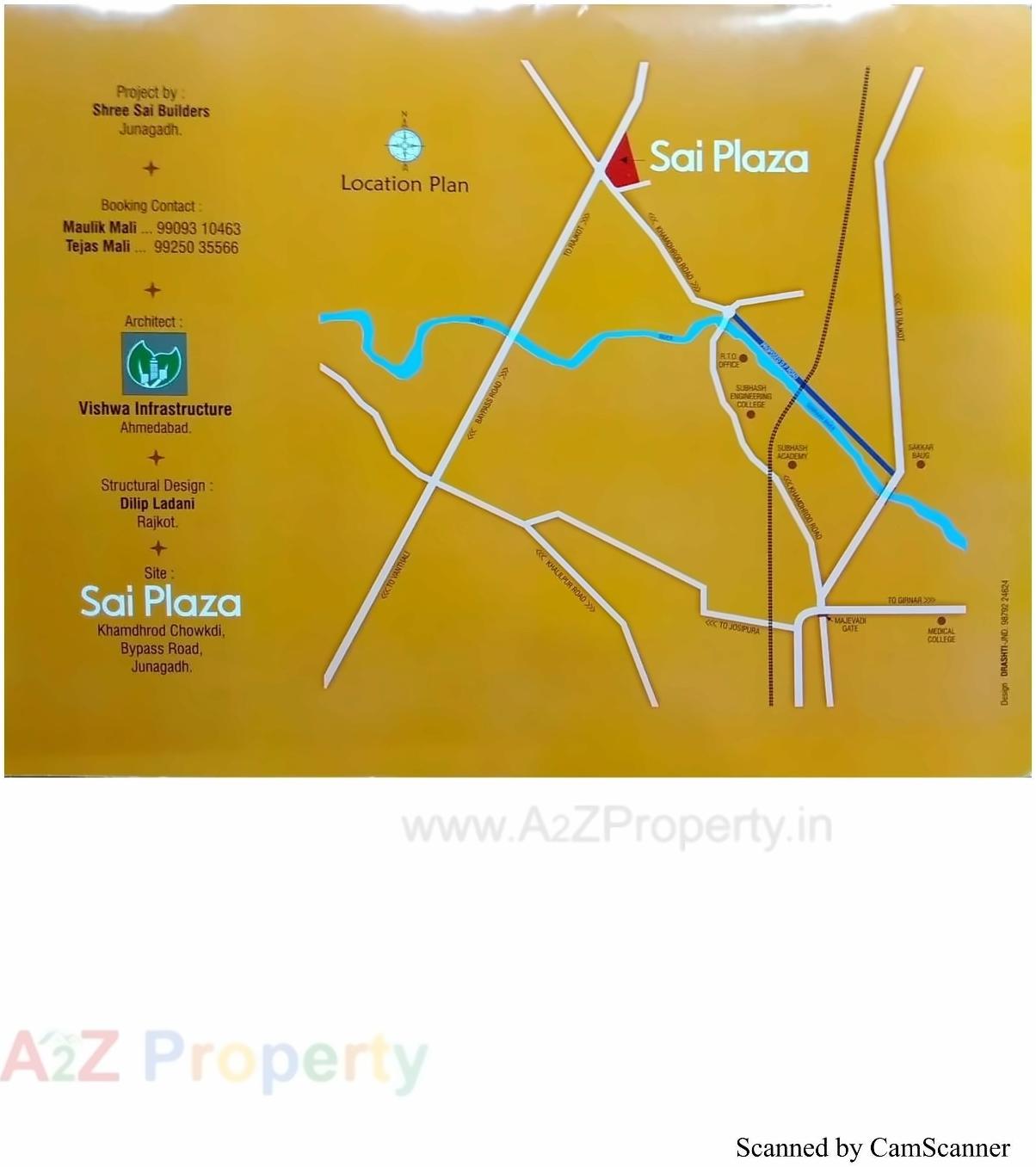  of real estate project Sai Plaza located at Khamdroal, Junagadh, Gujarat