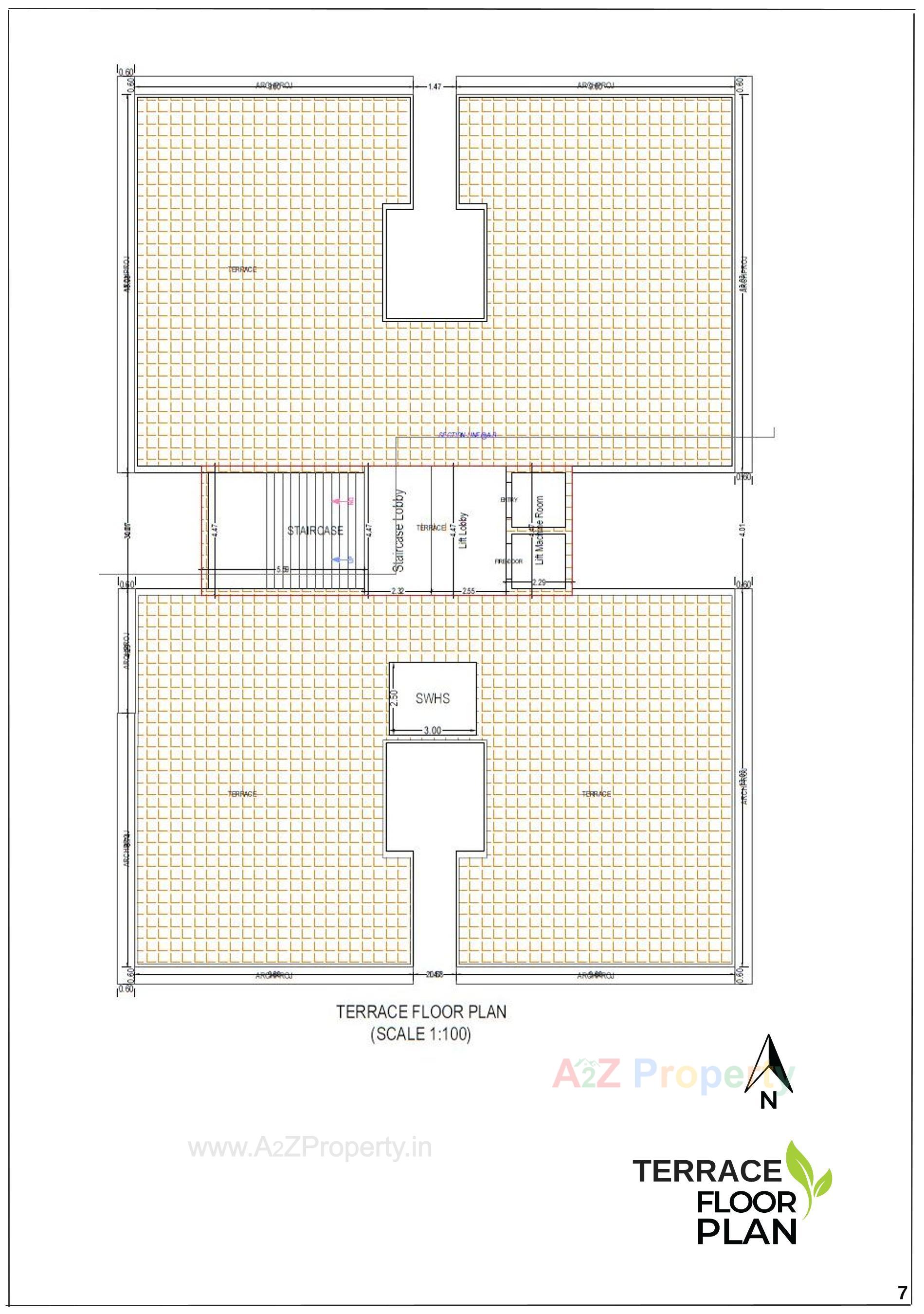 Layout of real estate project Saltora Green located at Junagadh, Junagadh, Gujarat