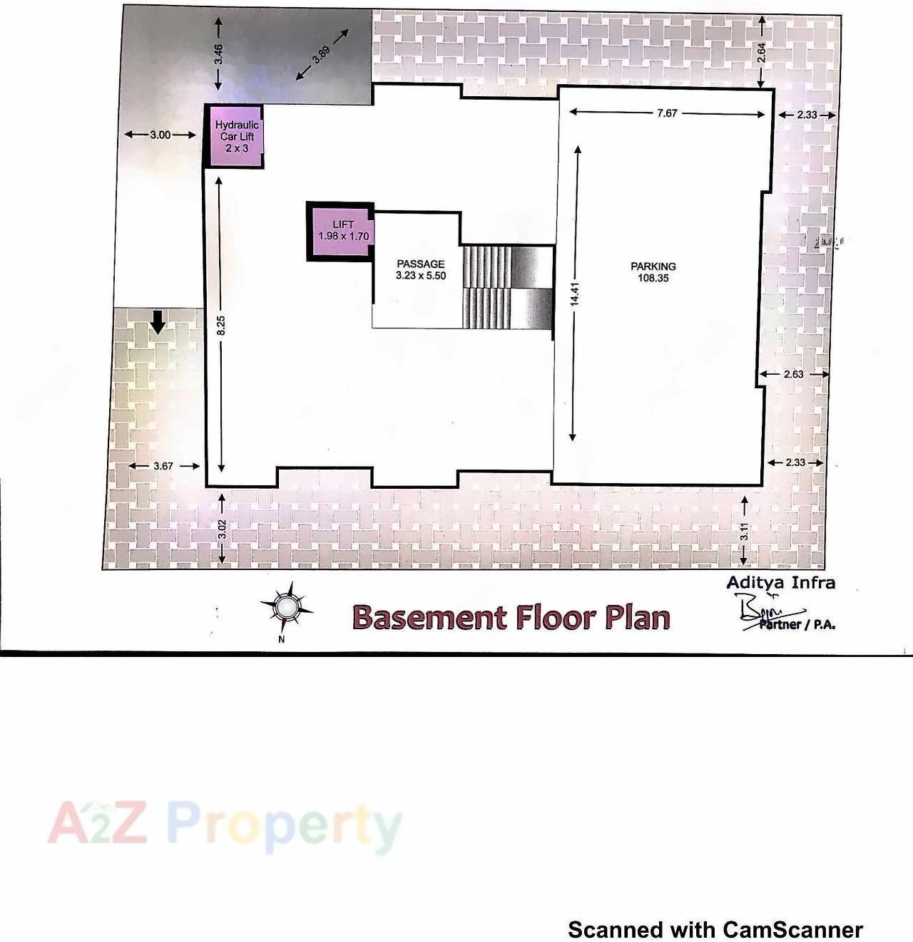 Layout of real estate project Satsang located at Junagadh, Junagadh, Gujarat