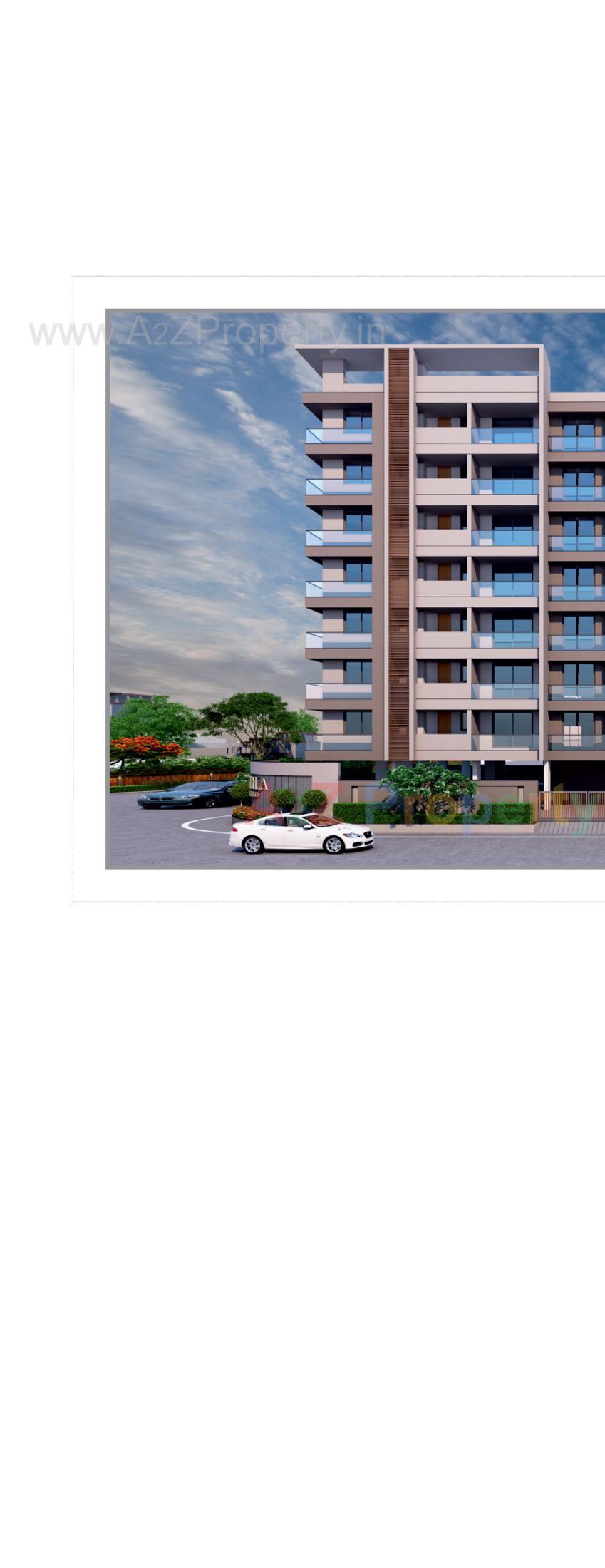 3D Elevation of real estate project Savan Residency located at Junagadh, Junagadh, Gujarat