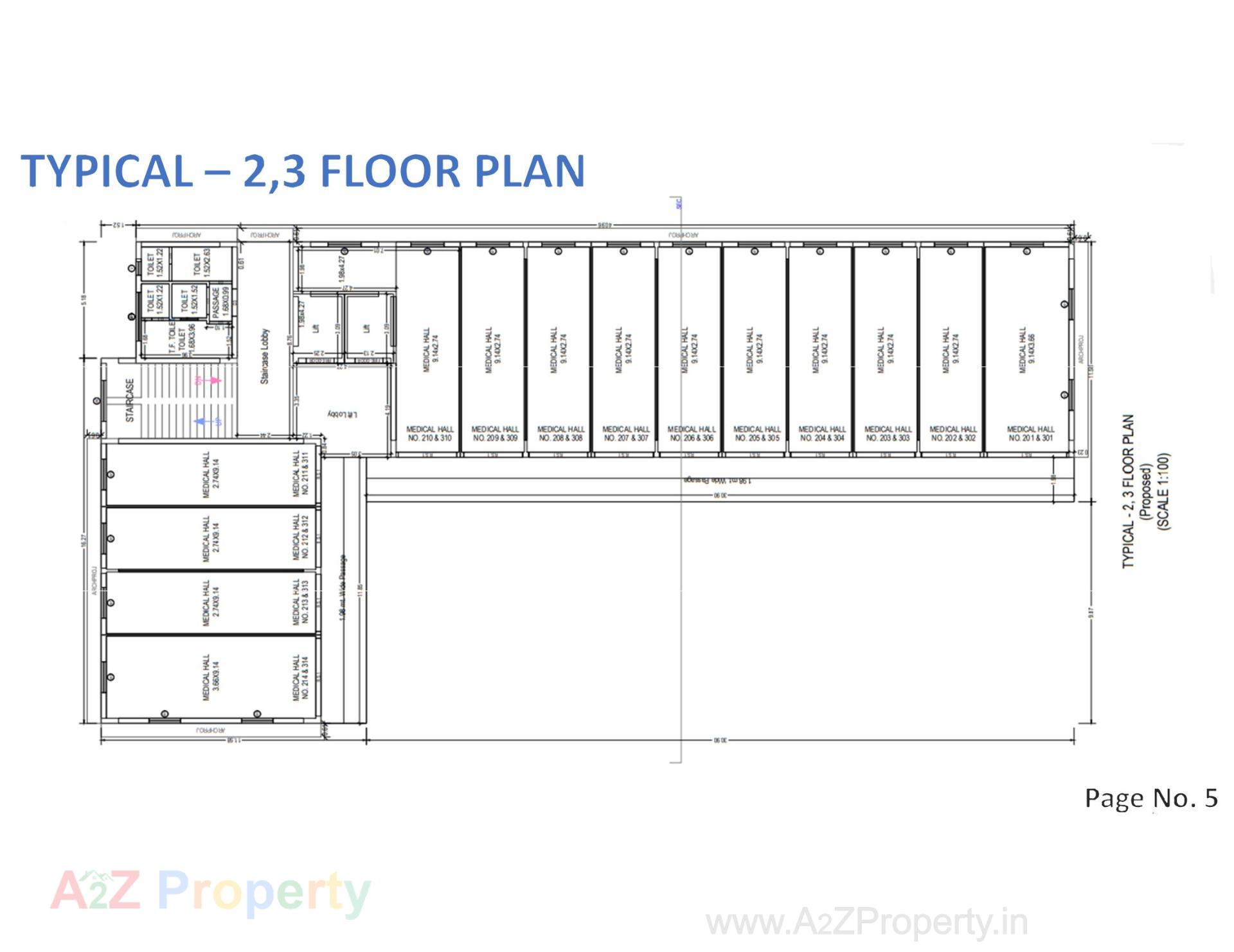 Layout of real estate project Shivalik located at Junagadh, Junagadh, Gujarat