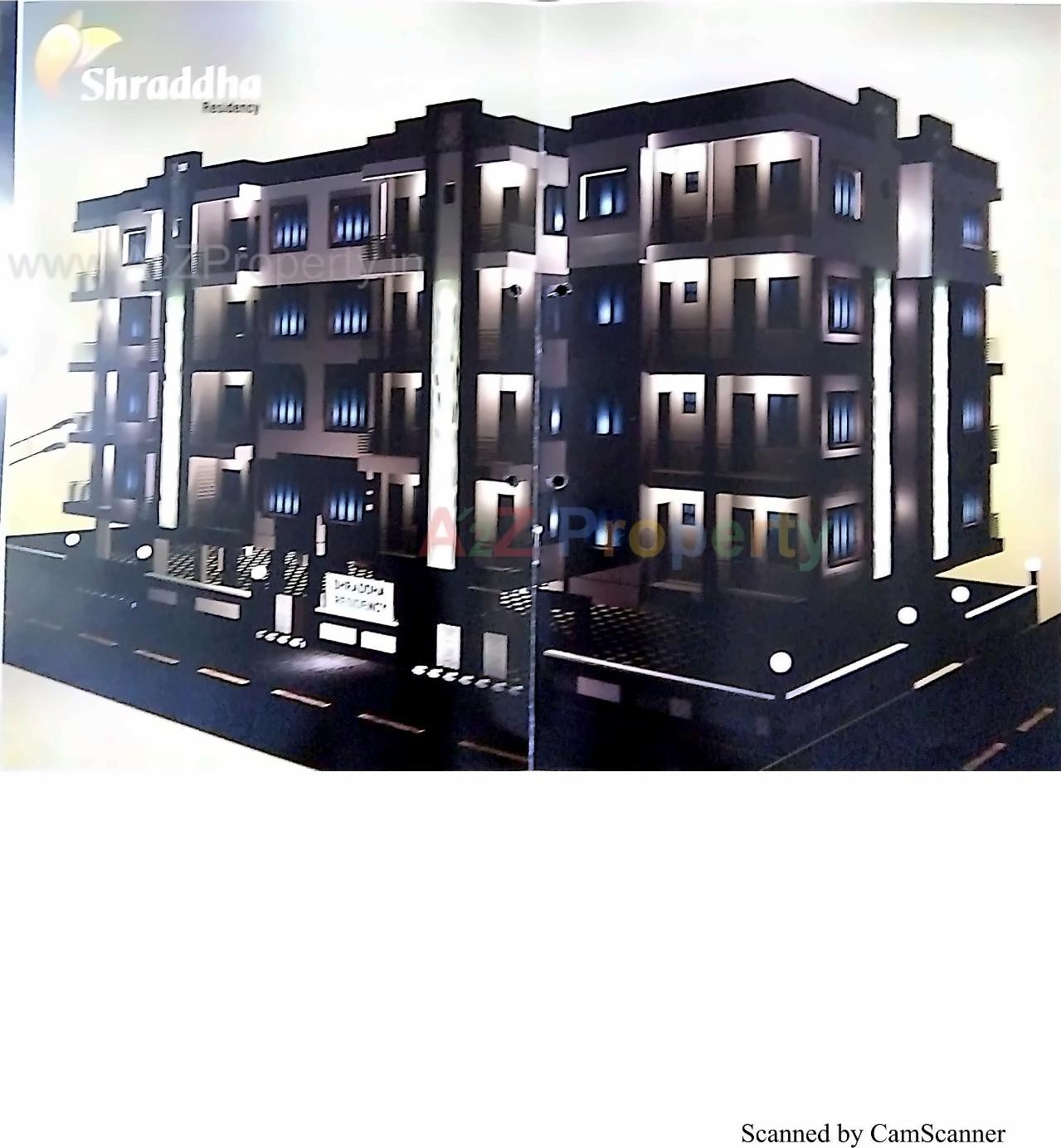 3D Elevation of real estate project Shraddha Residency located at Junagadh, Junagadh, Gujarat