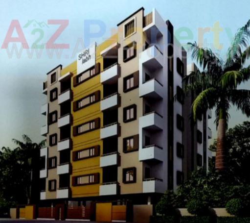 3D Elevation of real estate project Shree Labh located at Timbavadi, Junagadh, Gujarat