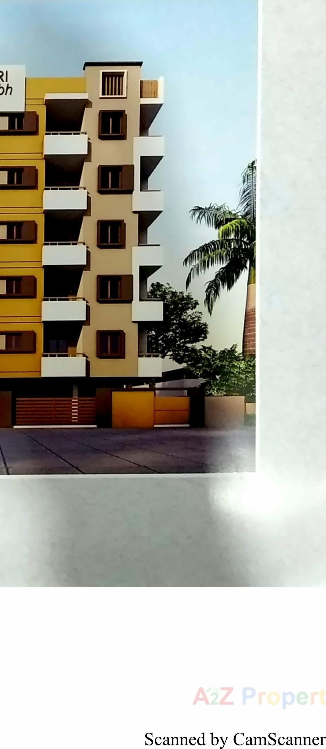 3D Elevation of real estate project Shree Labh located at Timbavadi, Junagadh, Gujarat