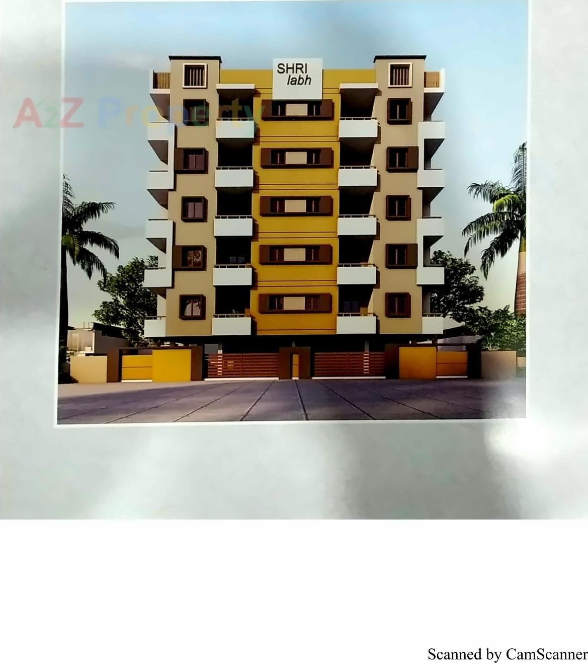 3D Elevation of real estate project Shree Labh located at Timbavadi, Junagadh, Gujarat