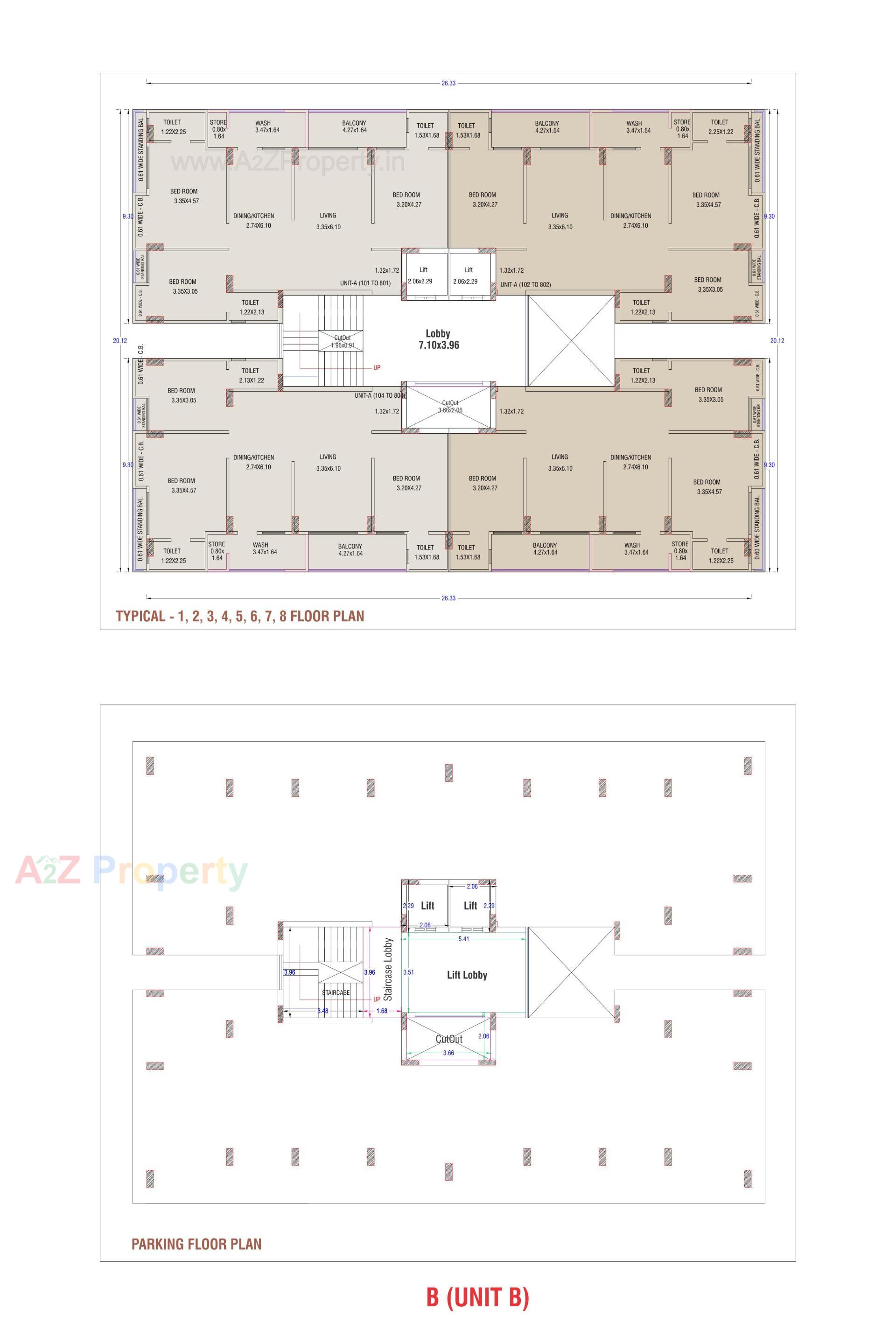 Layout of real estate project Shreenathji Darshan located at Zanzarda, Junagadh, Gujarat
