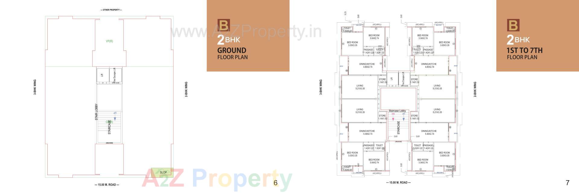Layout of real estate project Shukan A located at Zanzarda, Junagadh, Gujarat