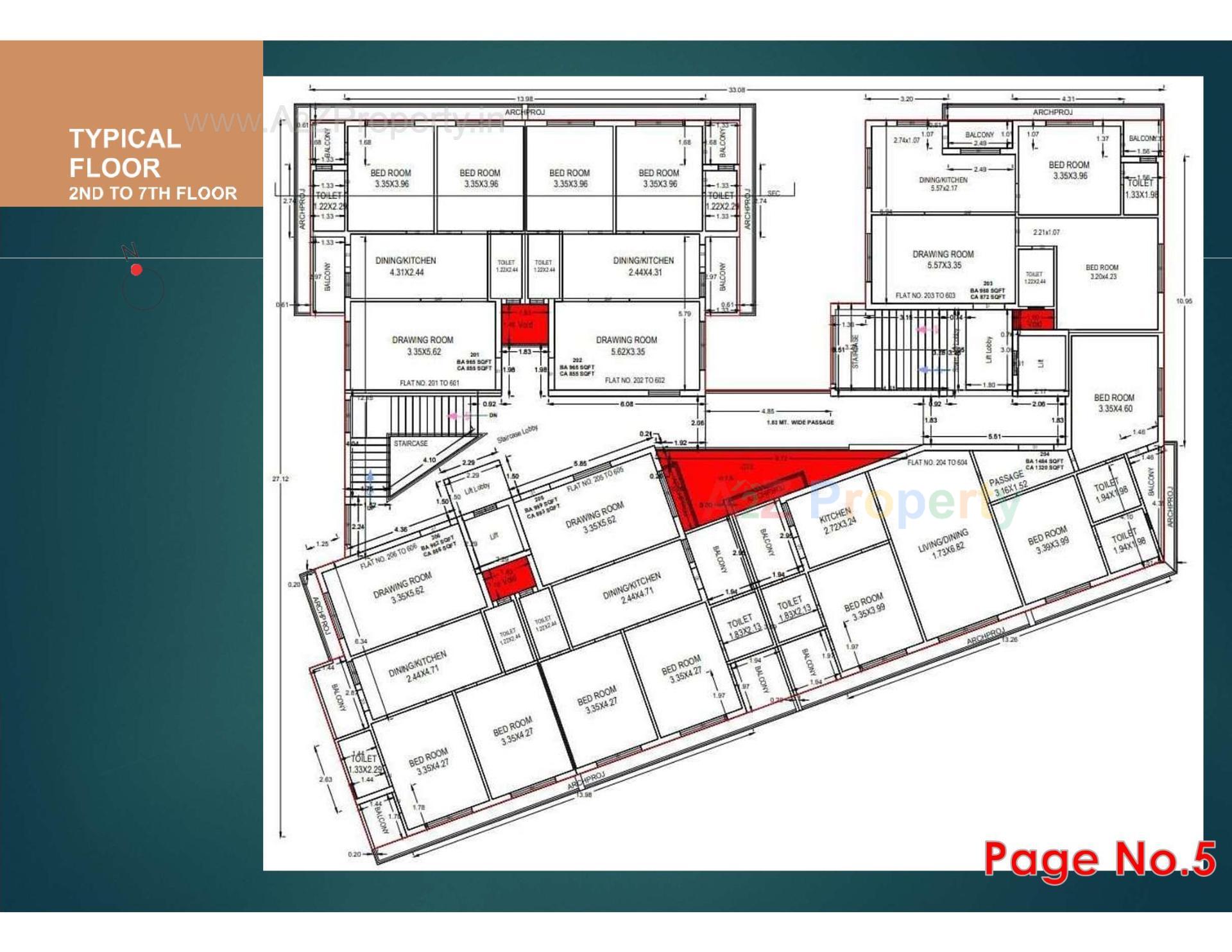 Layout of real estate project Sopan Pride located at Junagadh, Junagadh, Gujarat