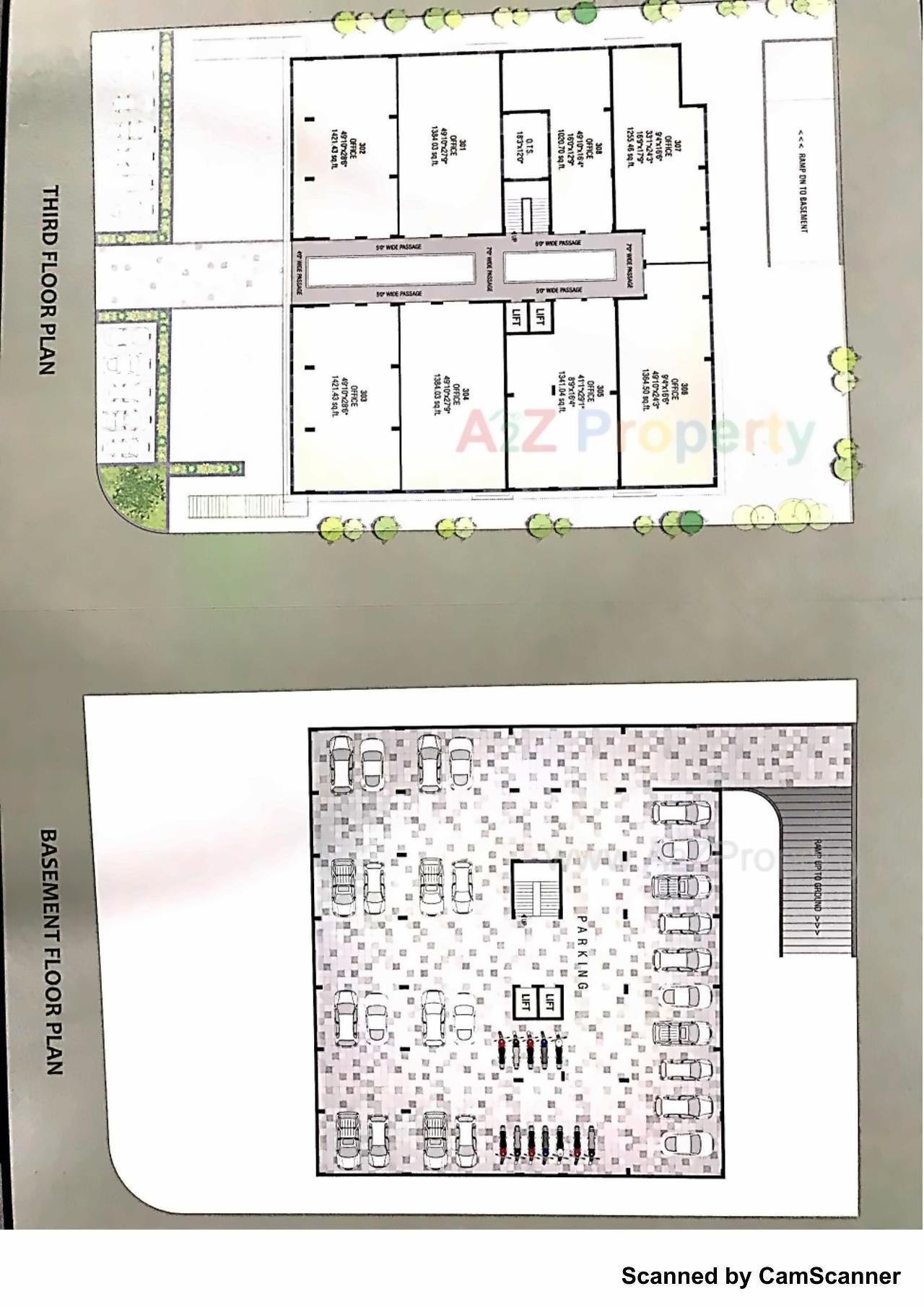 Layout of real estate project Star Platinum located at Timbavadi, Junagadh, Gujarat