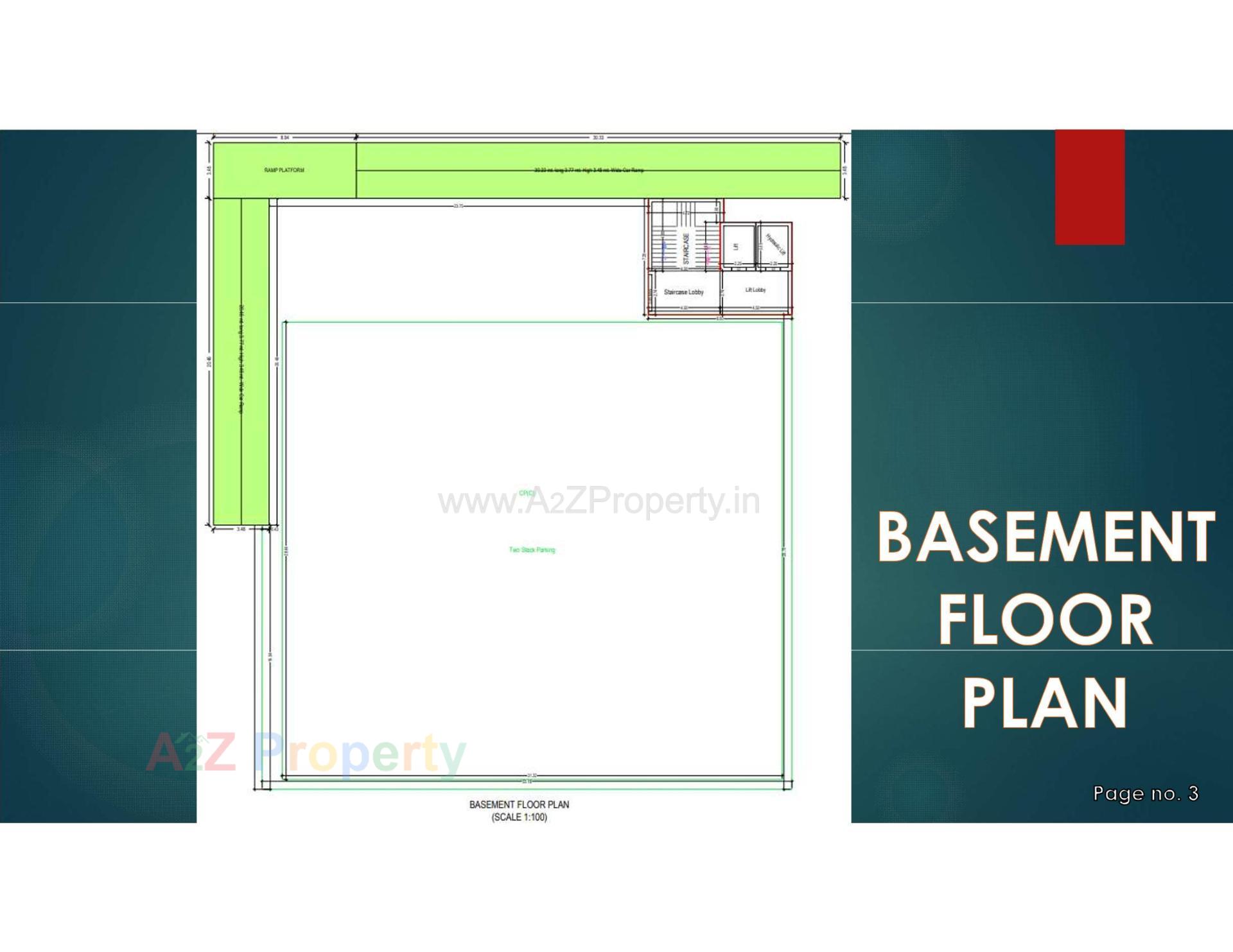 Layout of real estate project The Corporate located at Junagadh, Junagadh, Gujarat
