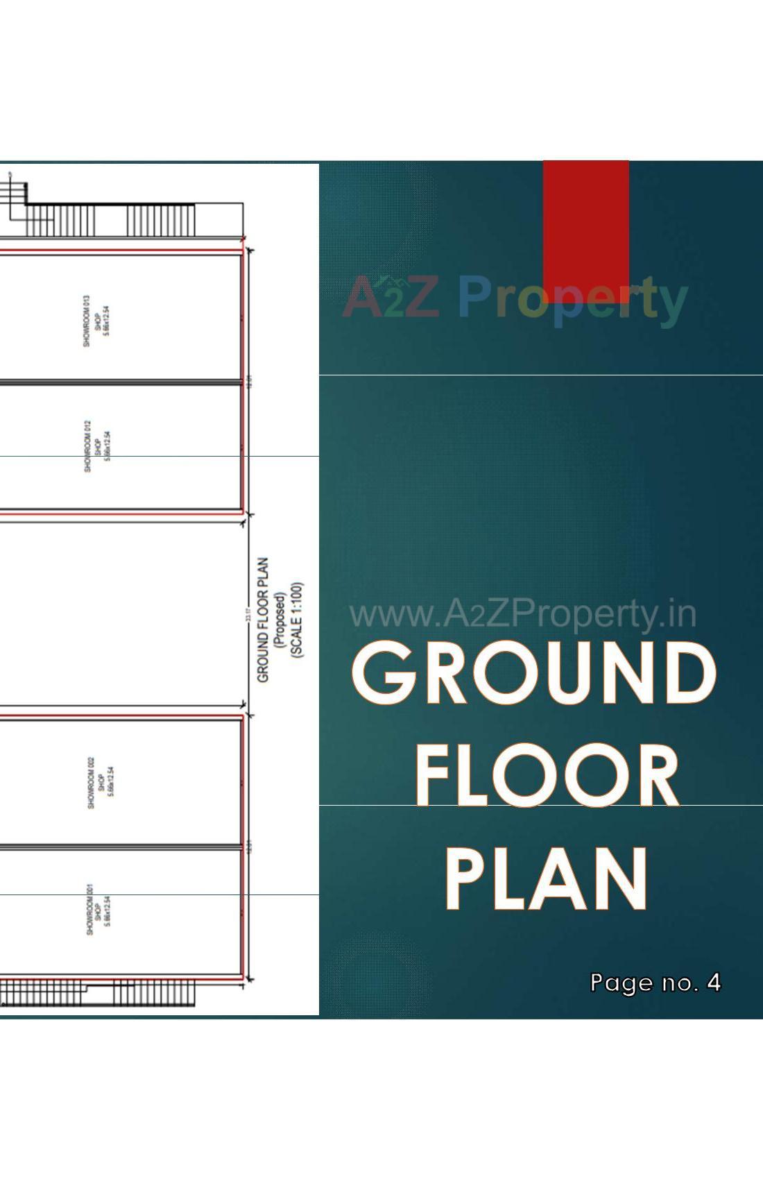 Layout of real estate project The Corporate located at Junagadh, Junagadh, Gujarat