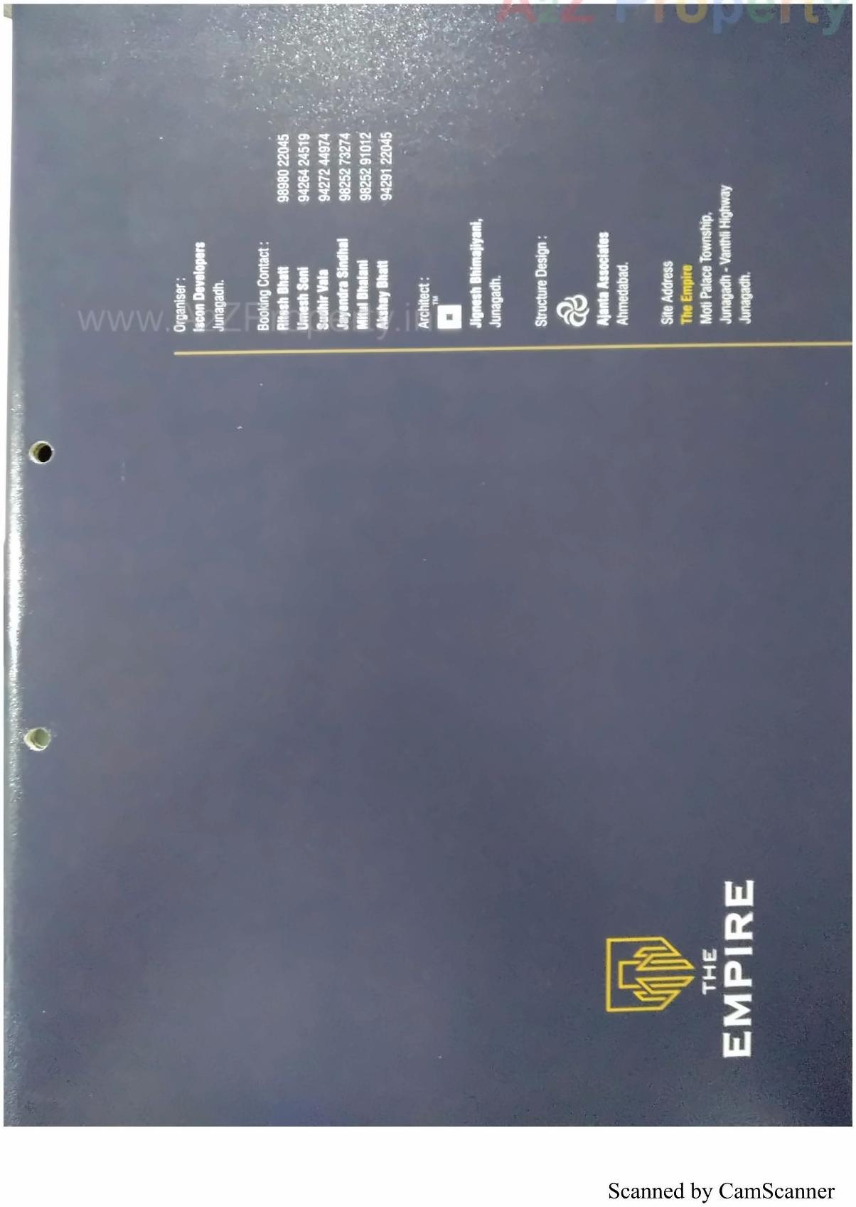  of real estate project The Empire located at Motipalace-township-1, Junagadh, Gujarat