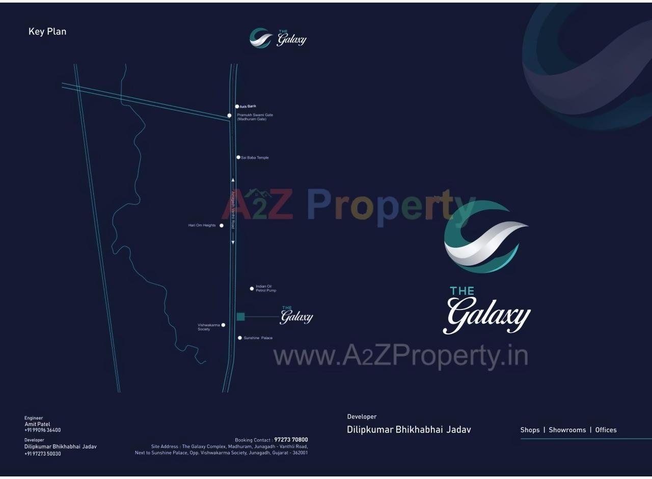  of real estate project The Galaxy located at Timbavadi, Junagadh, Gujarat