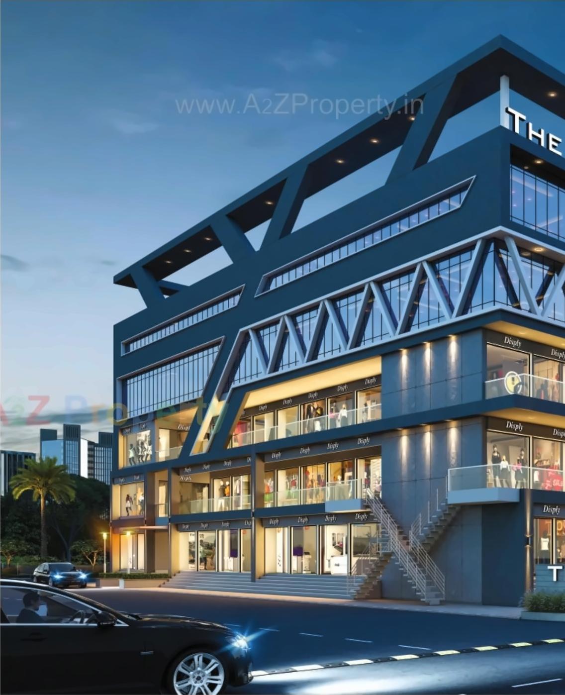 3D Elevation of real estate project The Galaxy located at Timbavadi, Junagadh, Gujarat