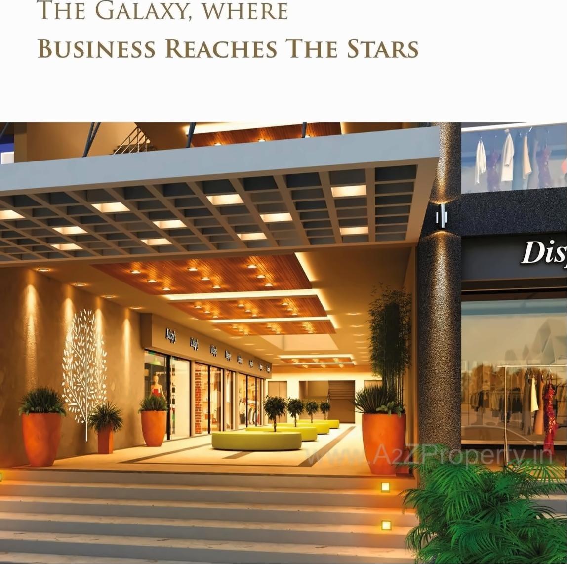 3D Elevation of real estate project The Galaxy located at Timbavadi, Junagadh, Gujarat