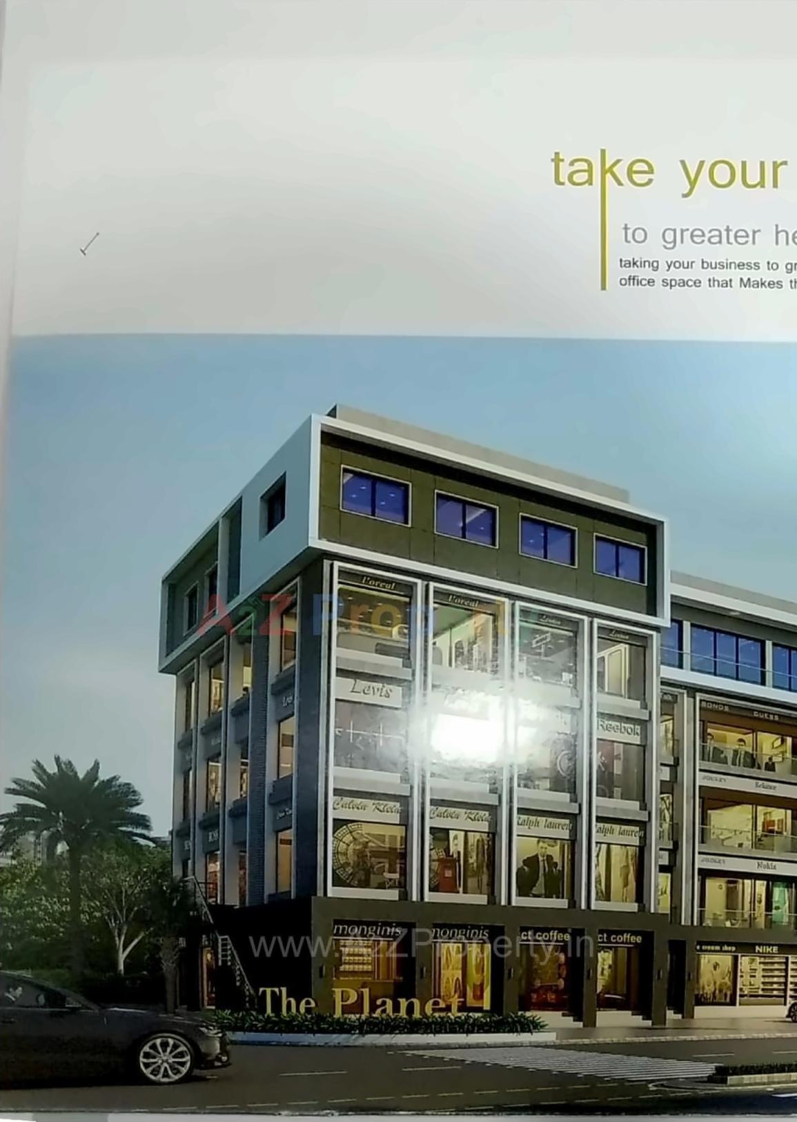 3D Elevation of real estate project The Planet located at Shapur, Junagadh, Gujarat