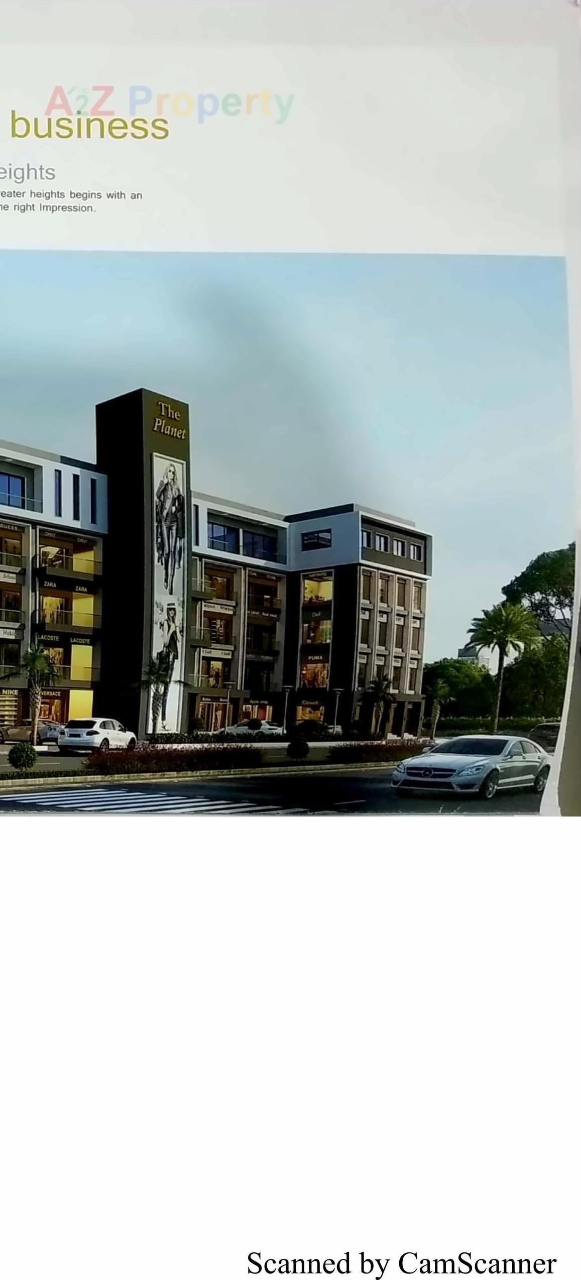 3D Elevation of real estate project The Planet located at Shapur, Junagadh, Gujarat