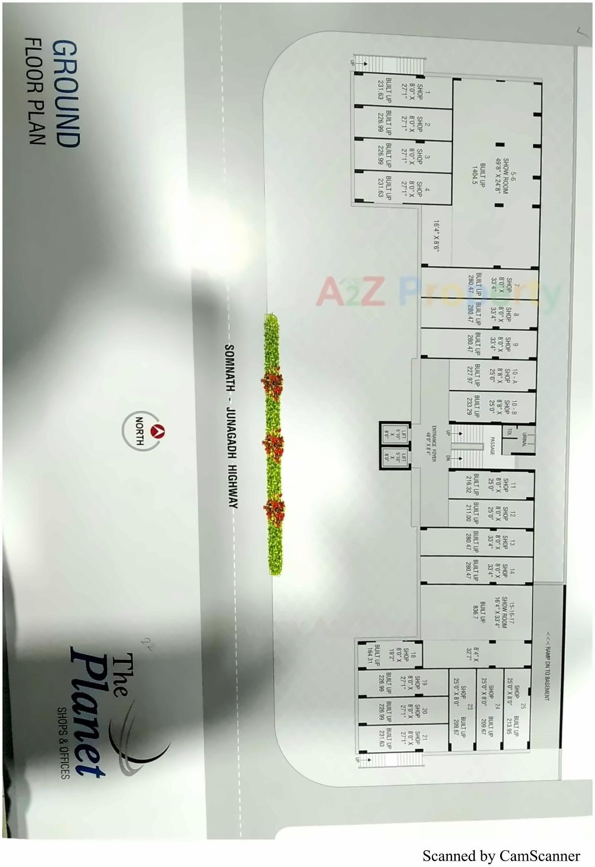  of real estate project The Planet located at Shapur, Junagadh, Gujarat