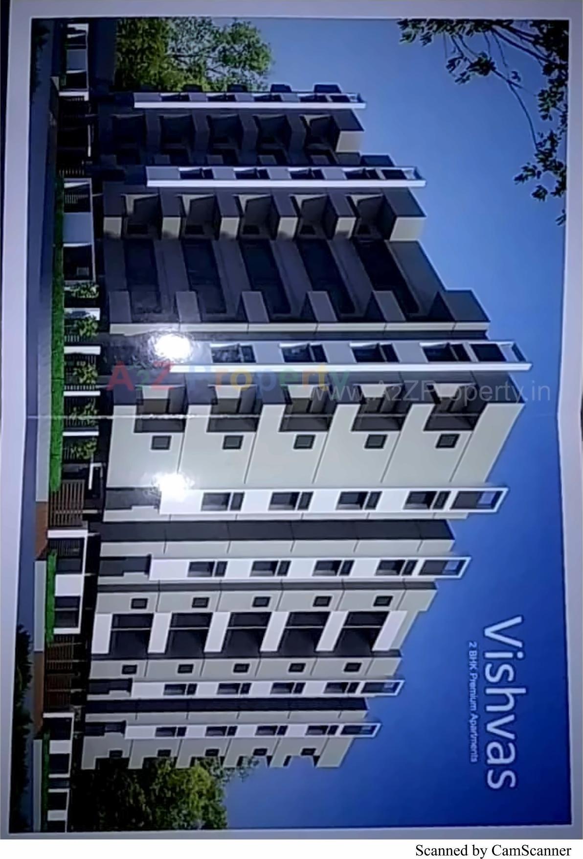 3D Elevation of real estate project Vishvas located at Timbavadi, Junagadh, Gujarat