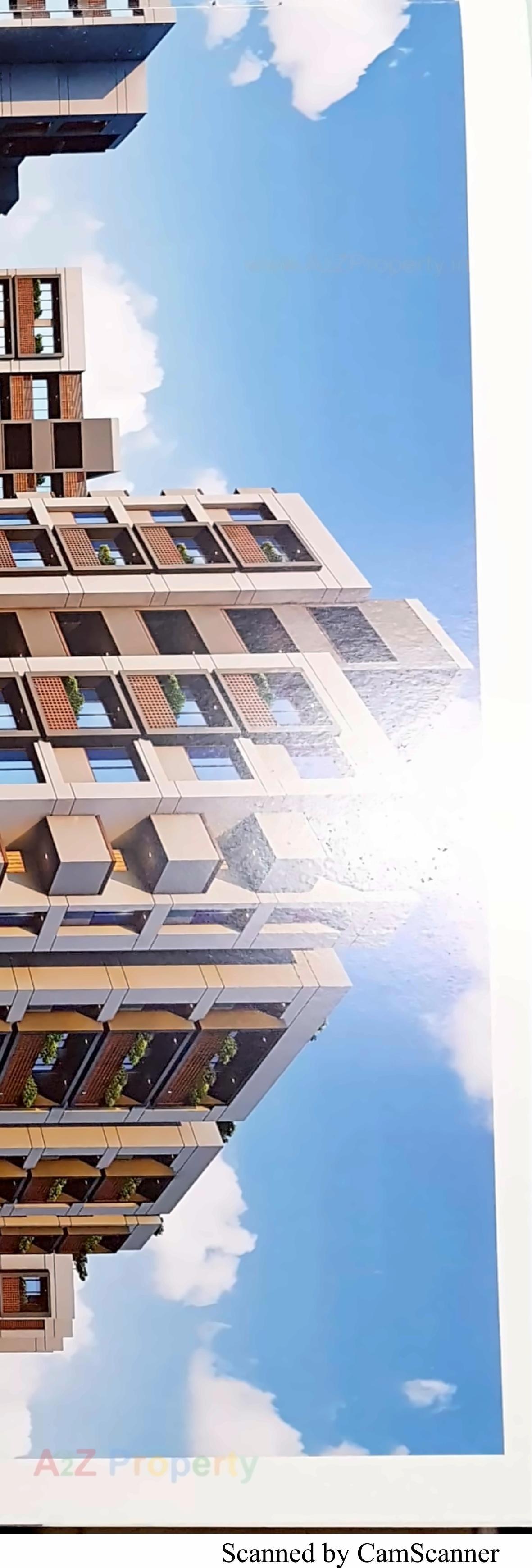 3D Elevation of real estate project Akshar Residence located at Khatraj, Kheda, Gujarat