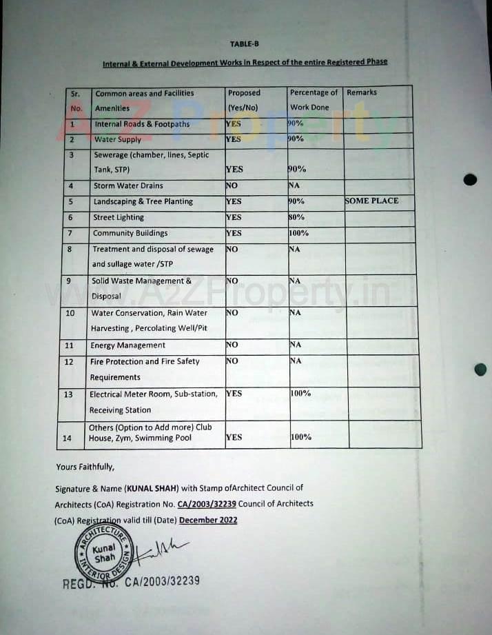 134852_const of real estate project Dev Heritage located at Kakarkhad, Kheda, Gujarat