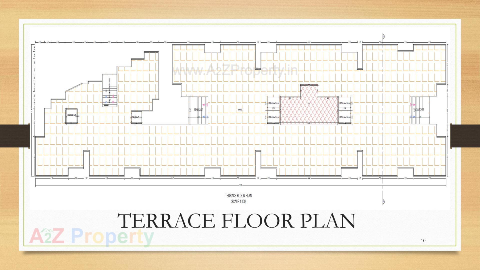 Layout of real estate project Gateway By Tulsi located at Nadiad, Kheda, Gujarat
