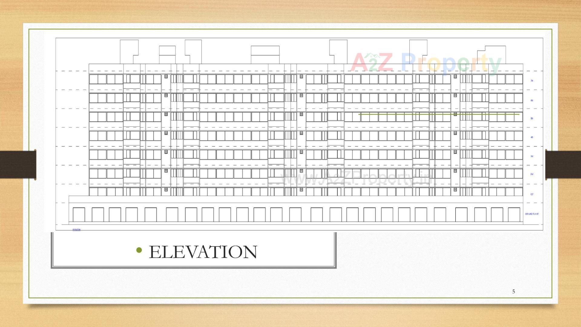 Layout of real estate project Gateway By Tulsi located at Nadiad, Kheda, Gujarat