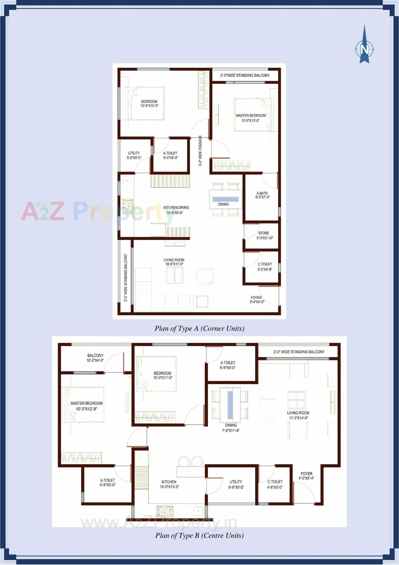 Layout of real estate project Himalaya Flats located at Nadiad, Kheda, Gujarat