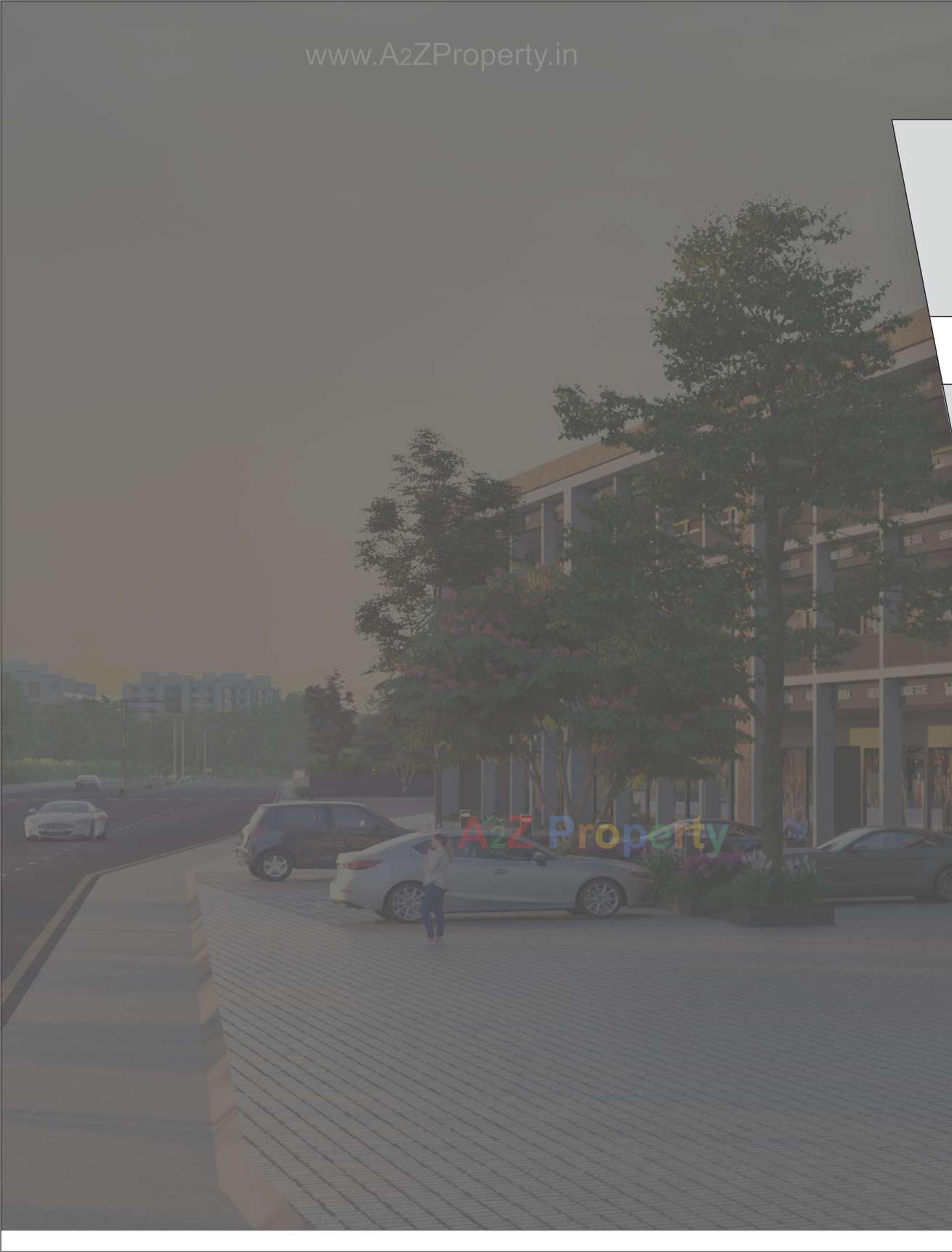 3D Elevation of real estate project Karmvir Nadiad Gateway located at Nadiad, Kheda, Gujarat