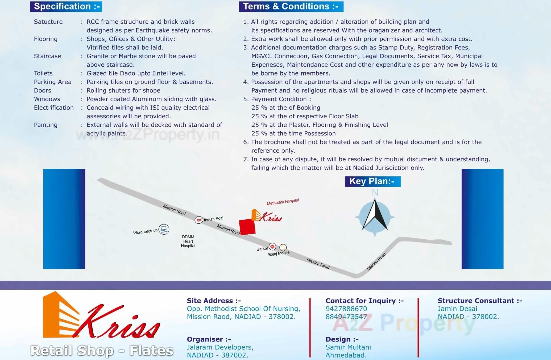  of real estate project Kriss located at Kheda, Kheda, Gujarat