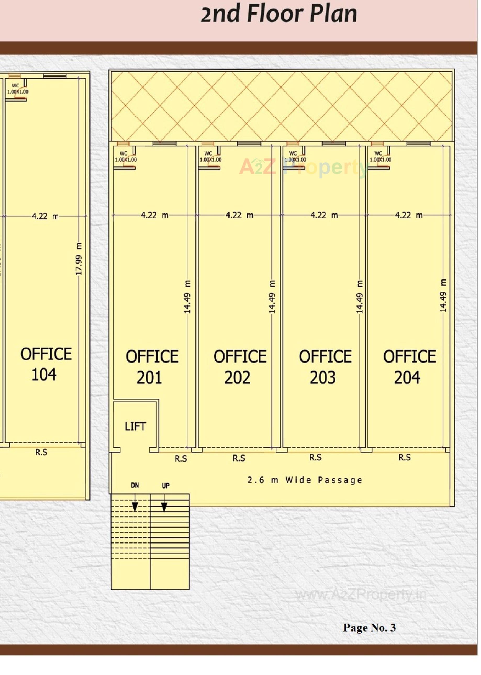 Layout of real estate project Mercury located at Nadiad, Kheda, Gujarat