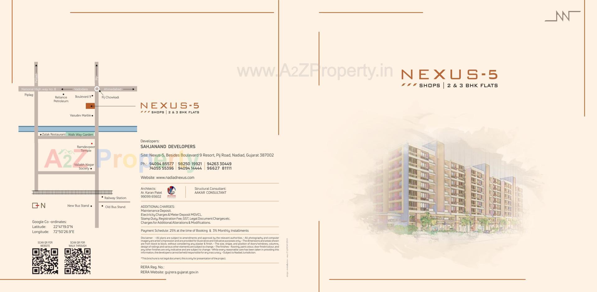  of real estate project Nexus located at Nadiad, Kheda, Gujarat