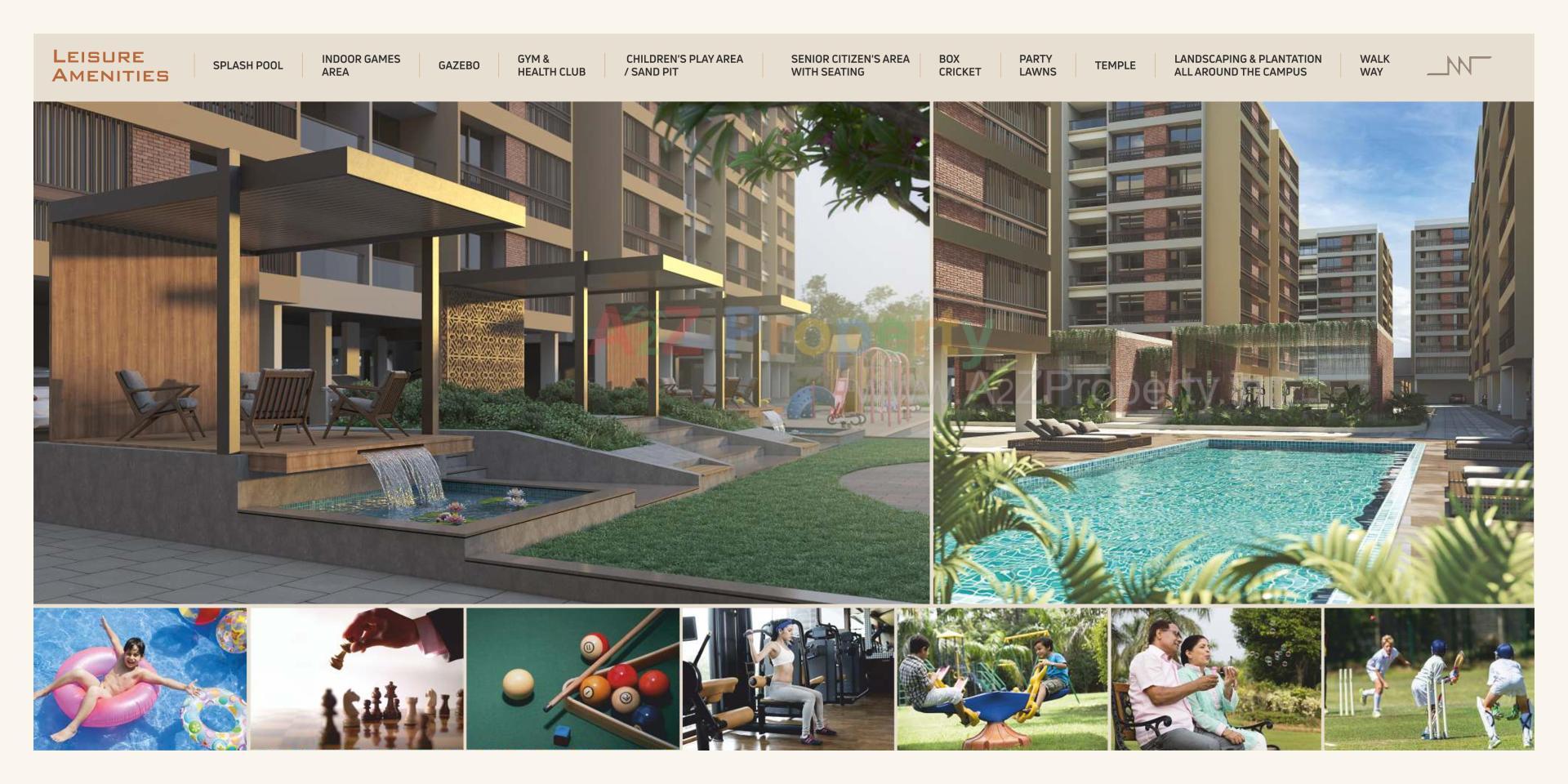 3D Elevation of real estate project Nexus located at Nadiad, Kheda, Gujarat