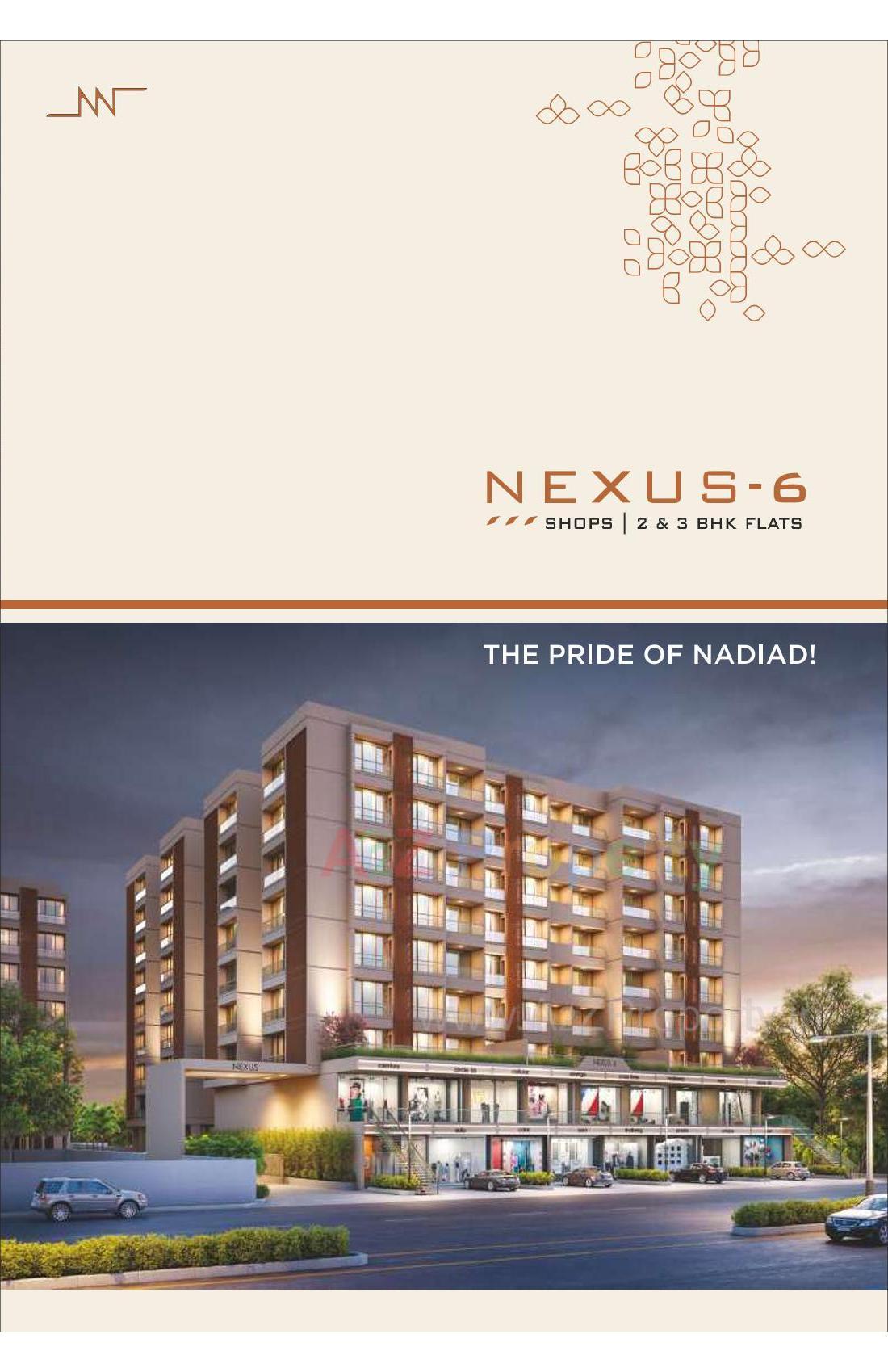 3D Elevation of real estate project Nexus located at Chaklashi-party, Kheda, Gujarat