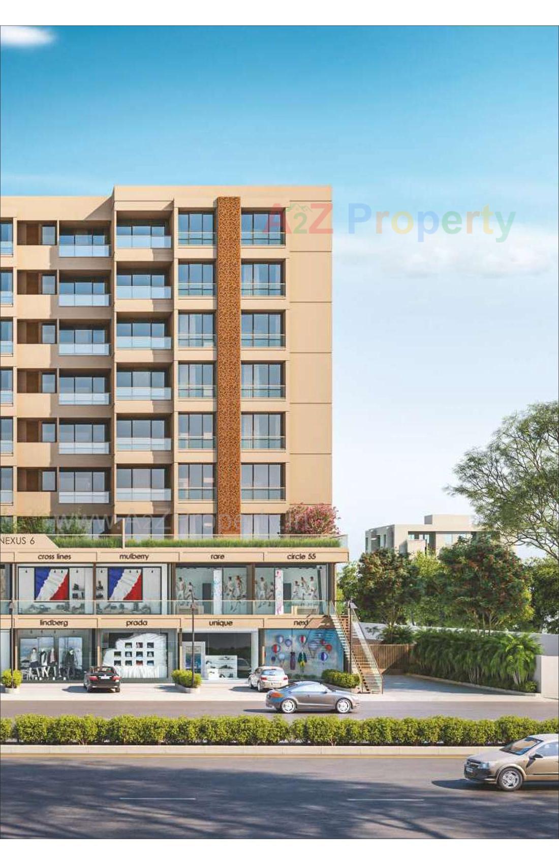 3D Elevation of real estate project Nexus located at Chaklashi-party, Kheda, Gujarat