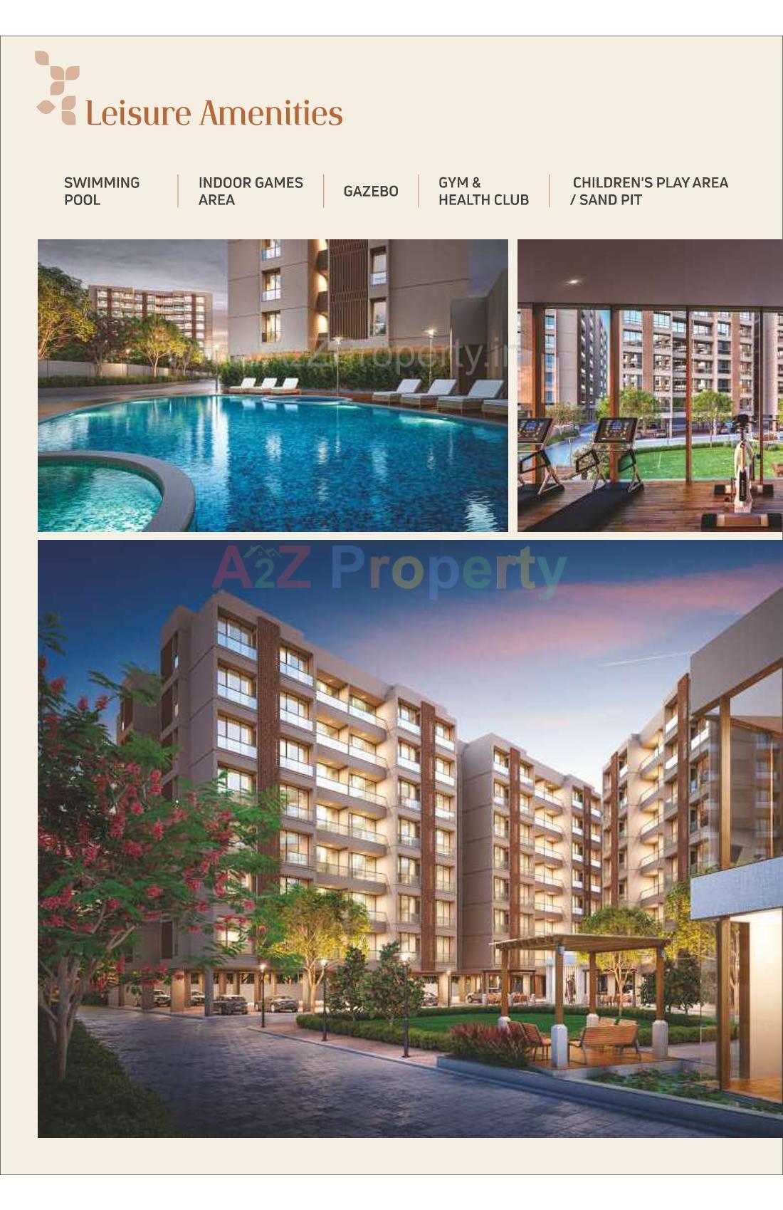 3D Elevation of real estate project Nexus located at Chaklashi-party, Kheda, Gujarat