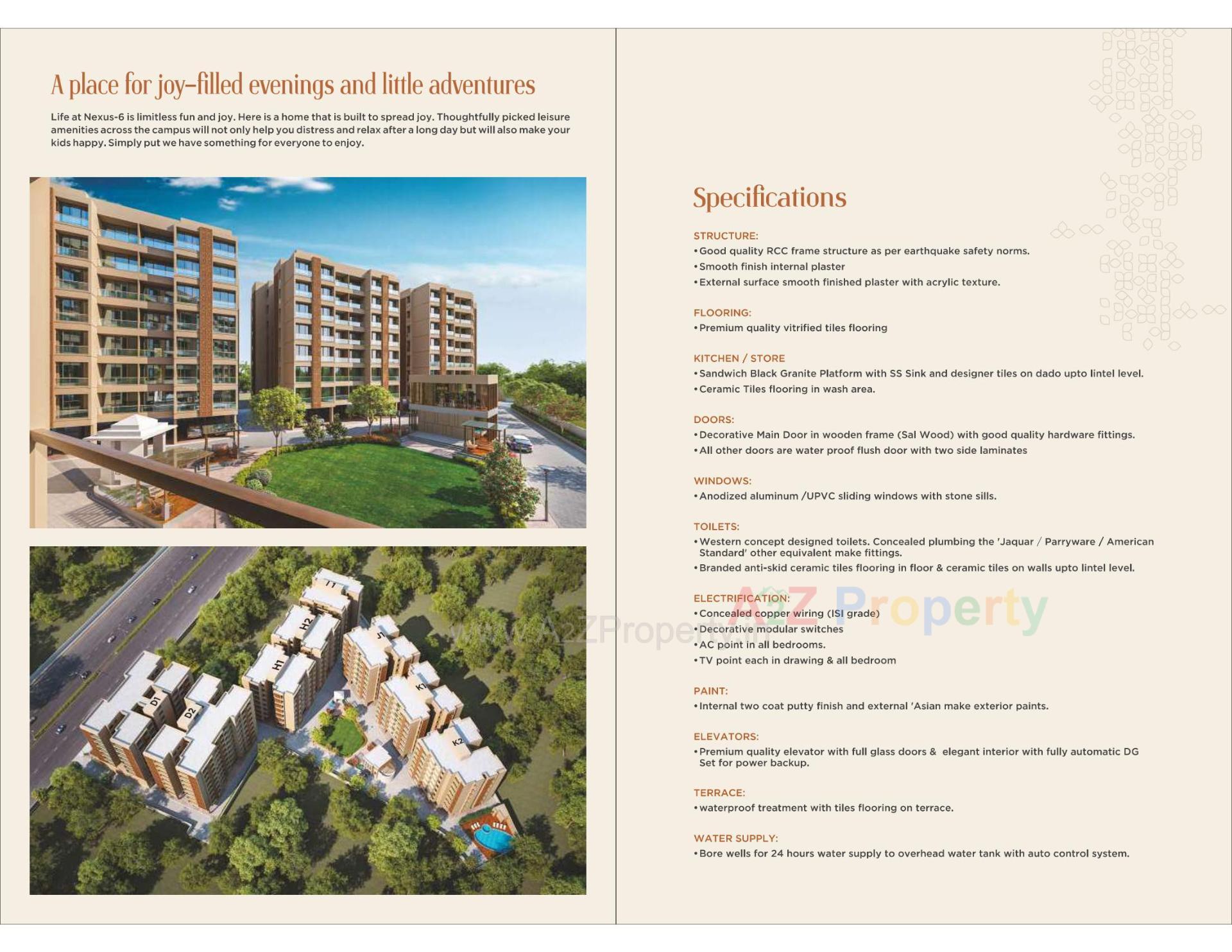  of real estate project Nexus located at Chaklashi-party, Kheda, Gujarat