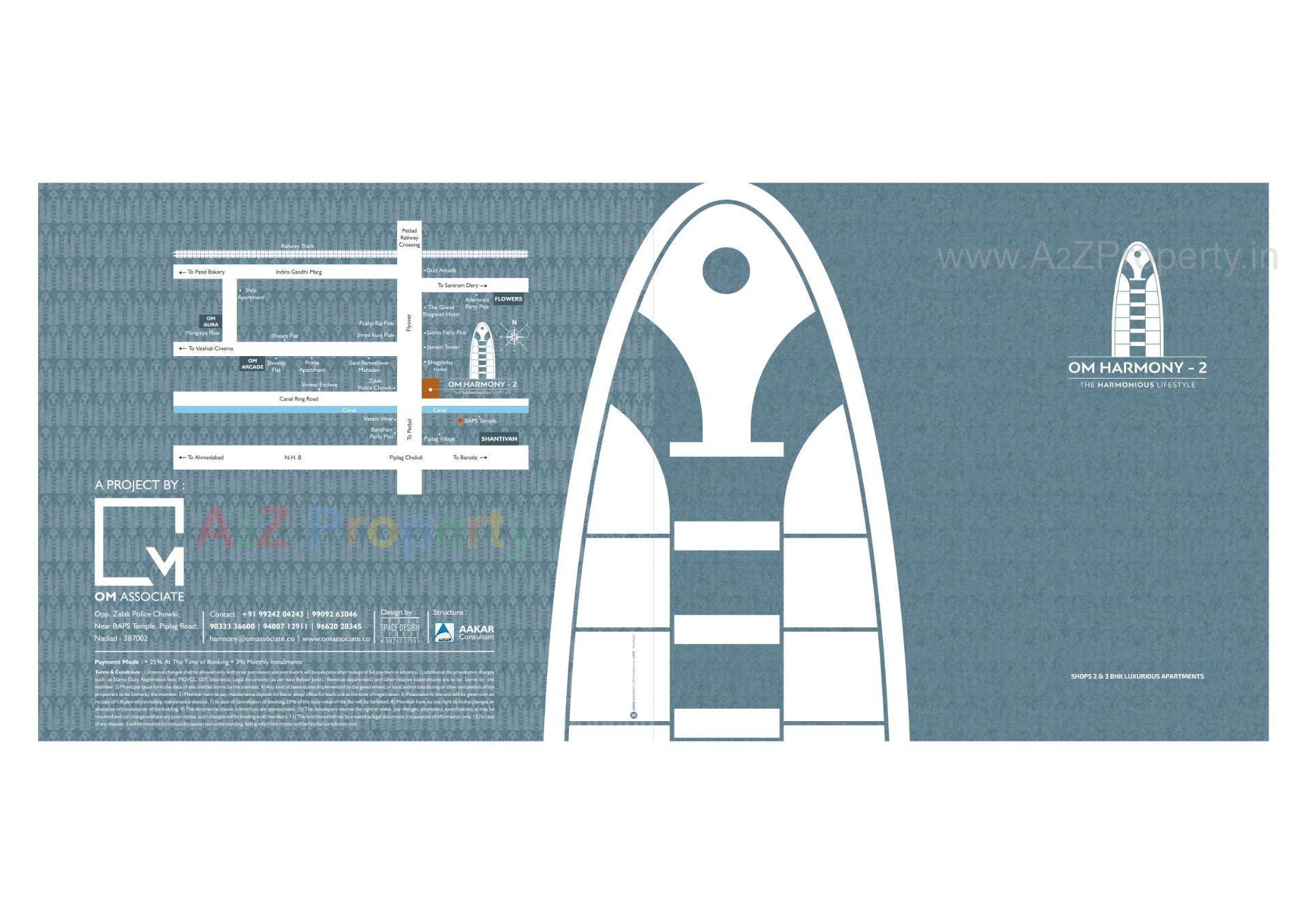  of real estate project Om Harmony located at Kheda, Kheda, Gujarat