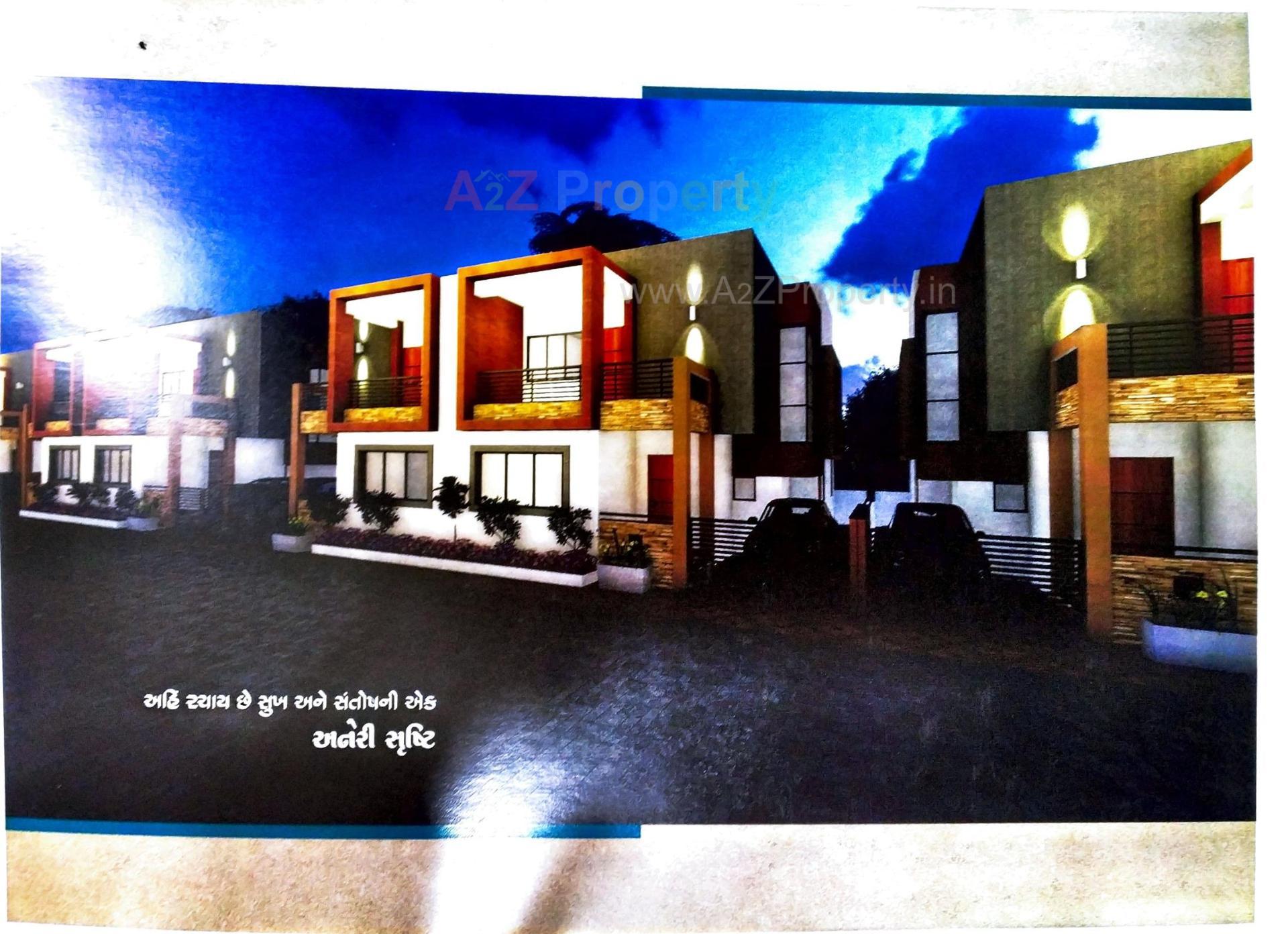 3D Elevation of real estate project Om Residency located at Dakor, Kheda, Gujarat