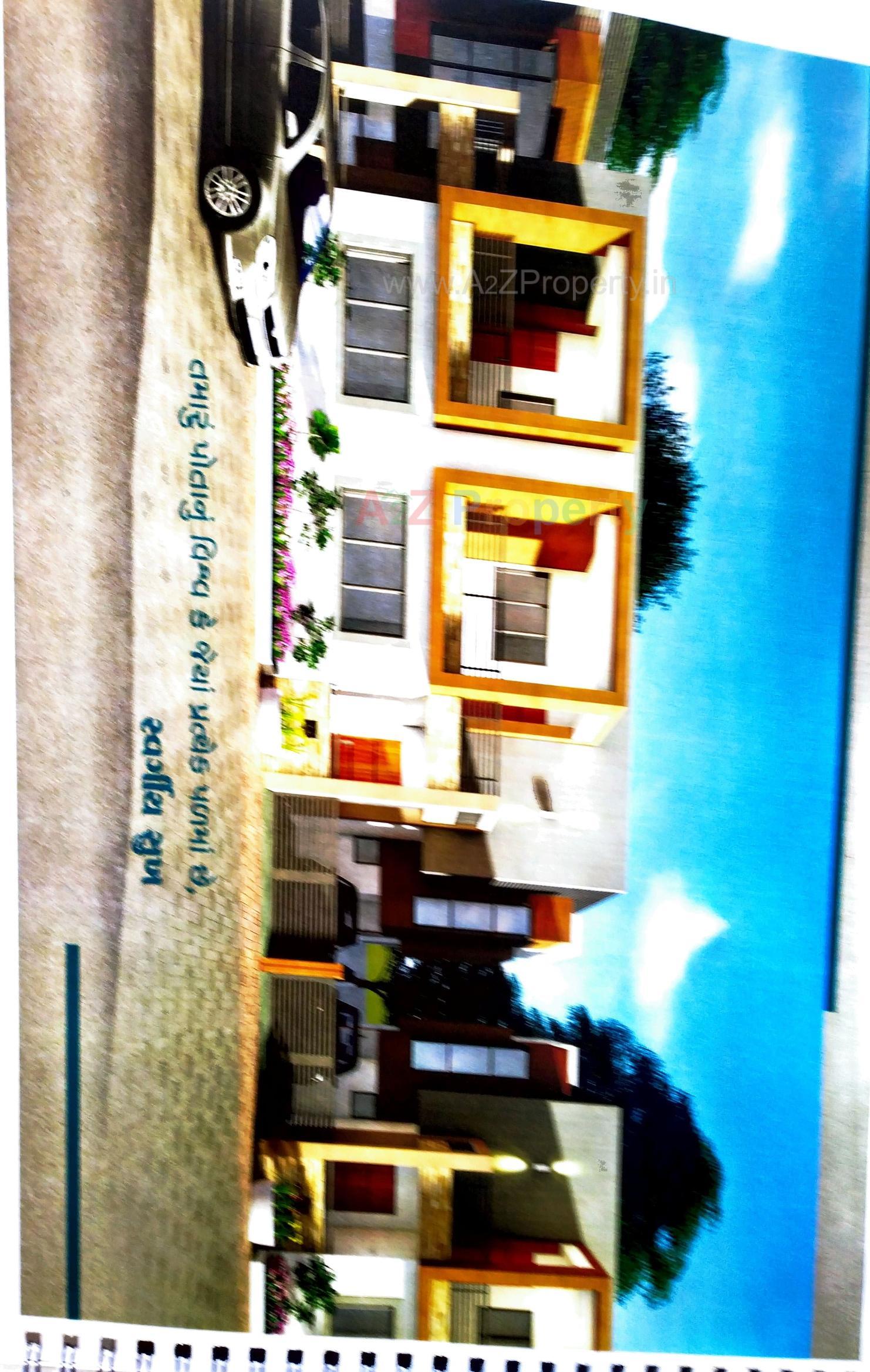 Layout of real estate project Om Residency located at Dakor, Kheda, Gujarat