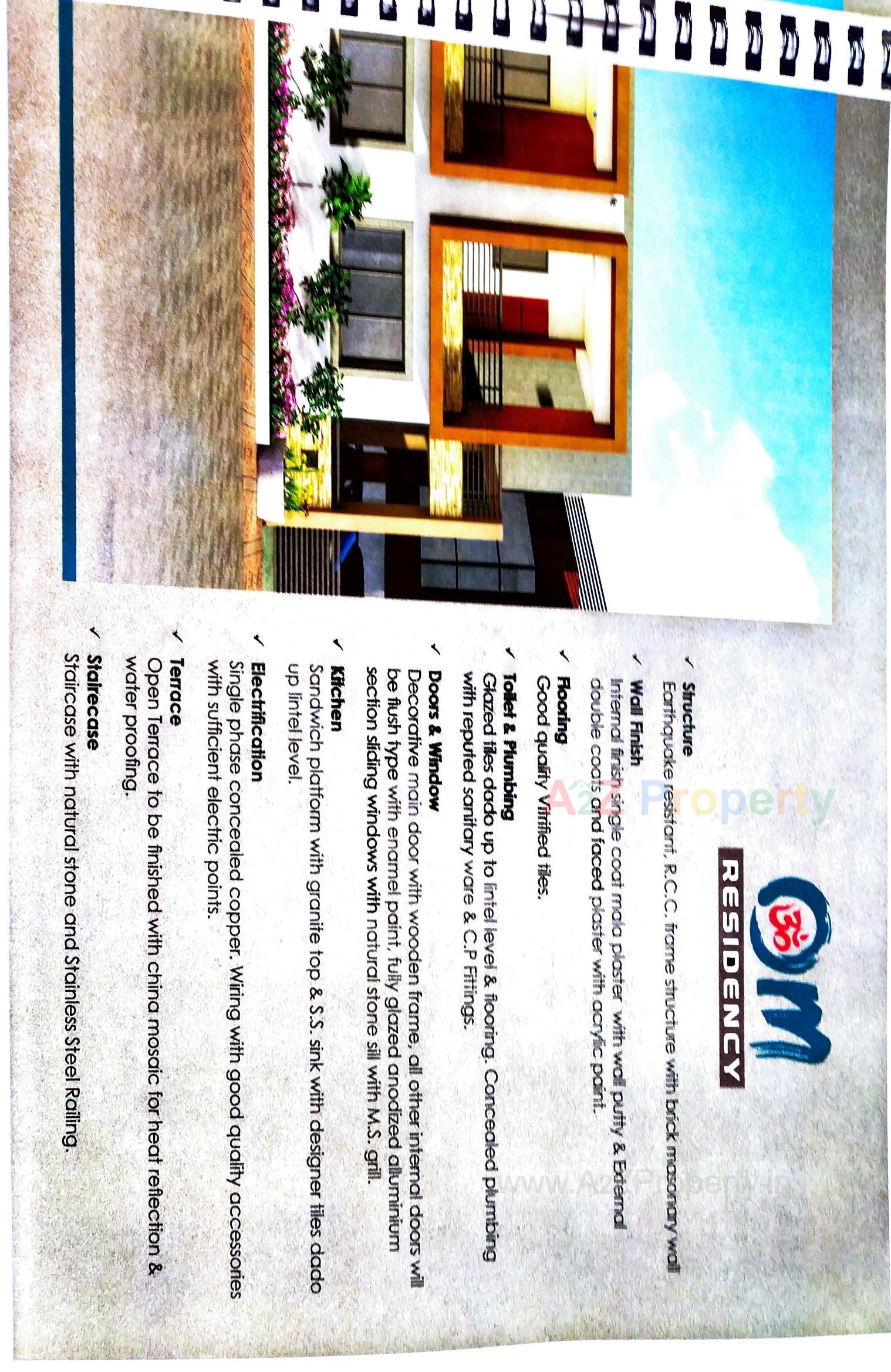  of real estate project Om Residency located at Dakor, Kheda, Gujarat