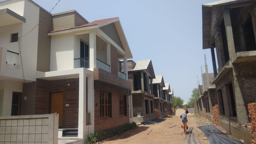 143843_const of real estate project Pushpvan Bunglows   Arcade located at Mahemdavad, Kheda, Gujarat