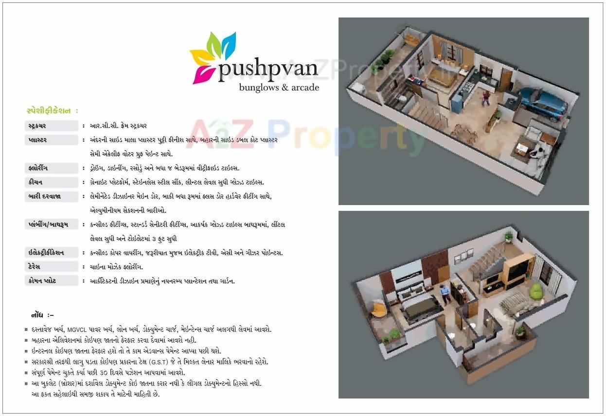  of real estate project Pushpvan Bunglows   Arcade located at Mahemdavad, Kheda, Gujarat