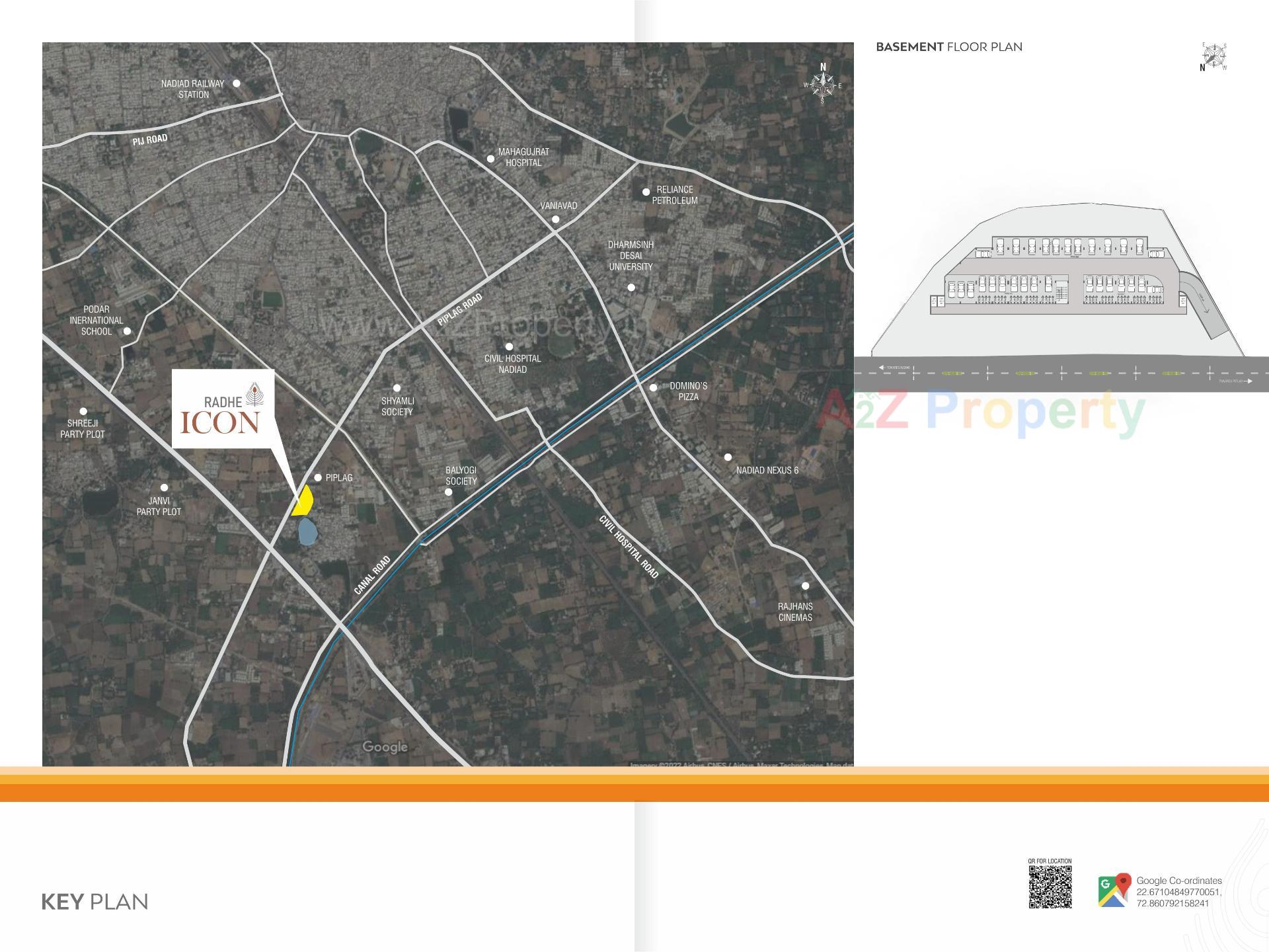  of real estate project Radhe Icon located at Nadiad, Kheda, Gujarat